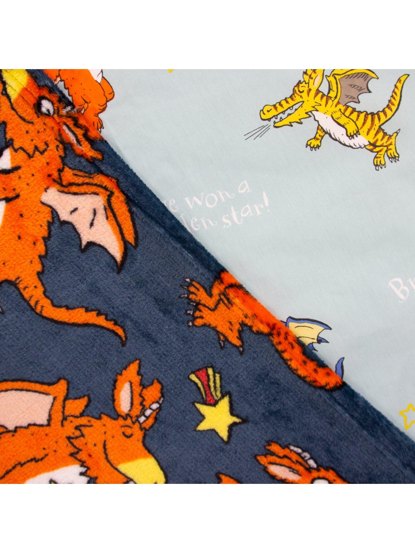 Image 7 of 7 of Zog Stars Rotary Fleece Blanket