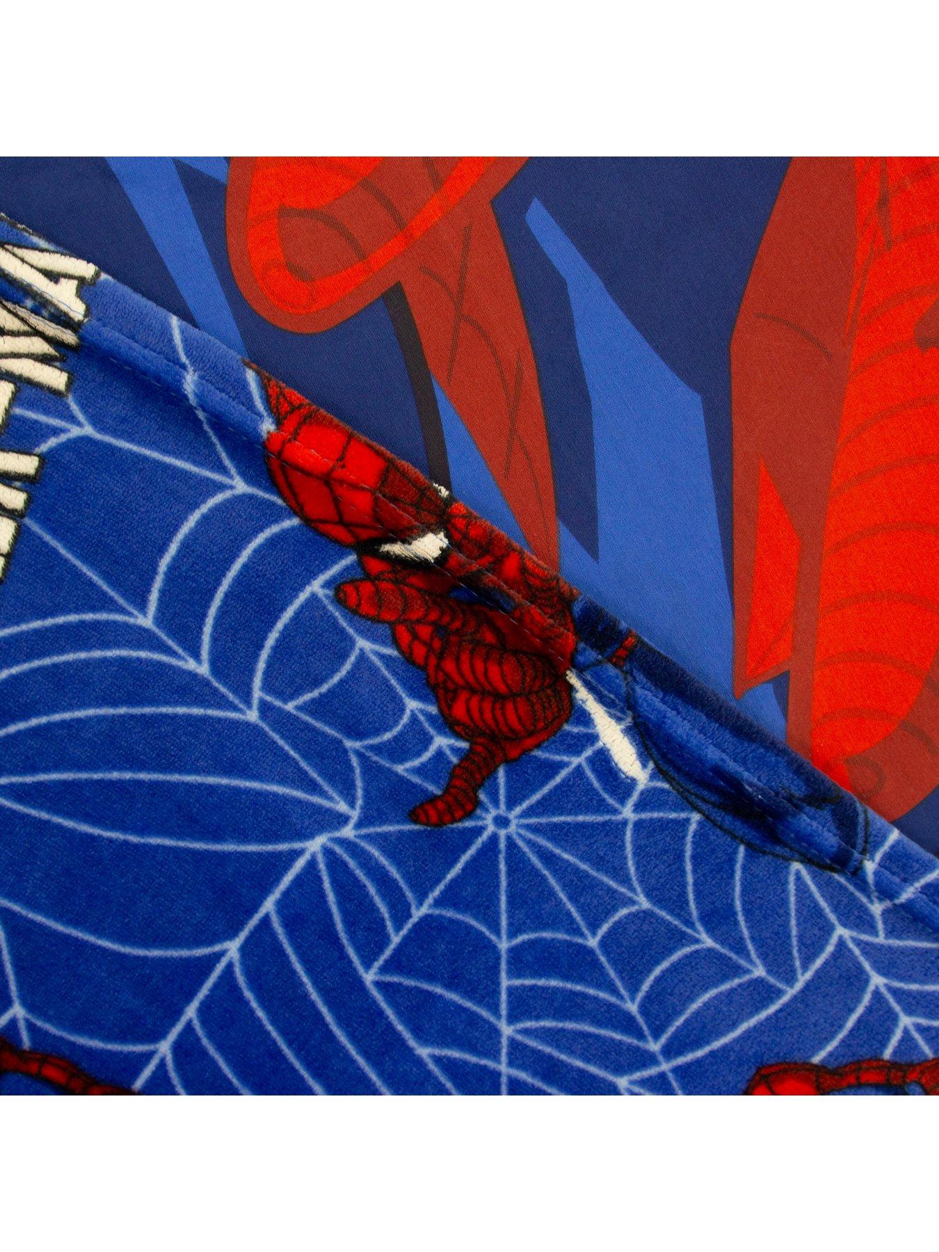 Image 4 of 7 of Spiderman Spiderman Adventure Fleece Blanket