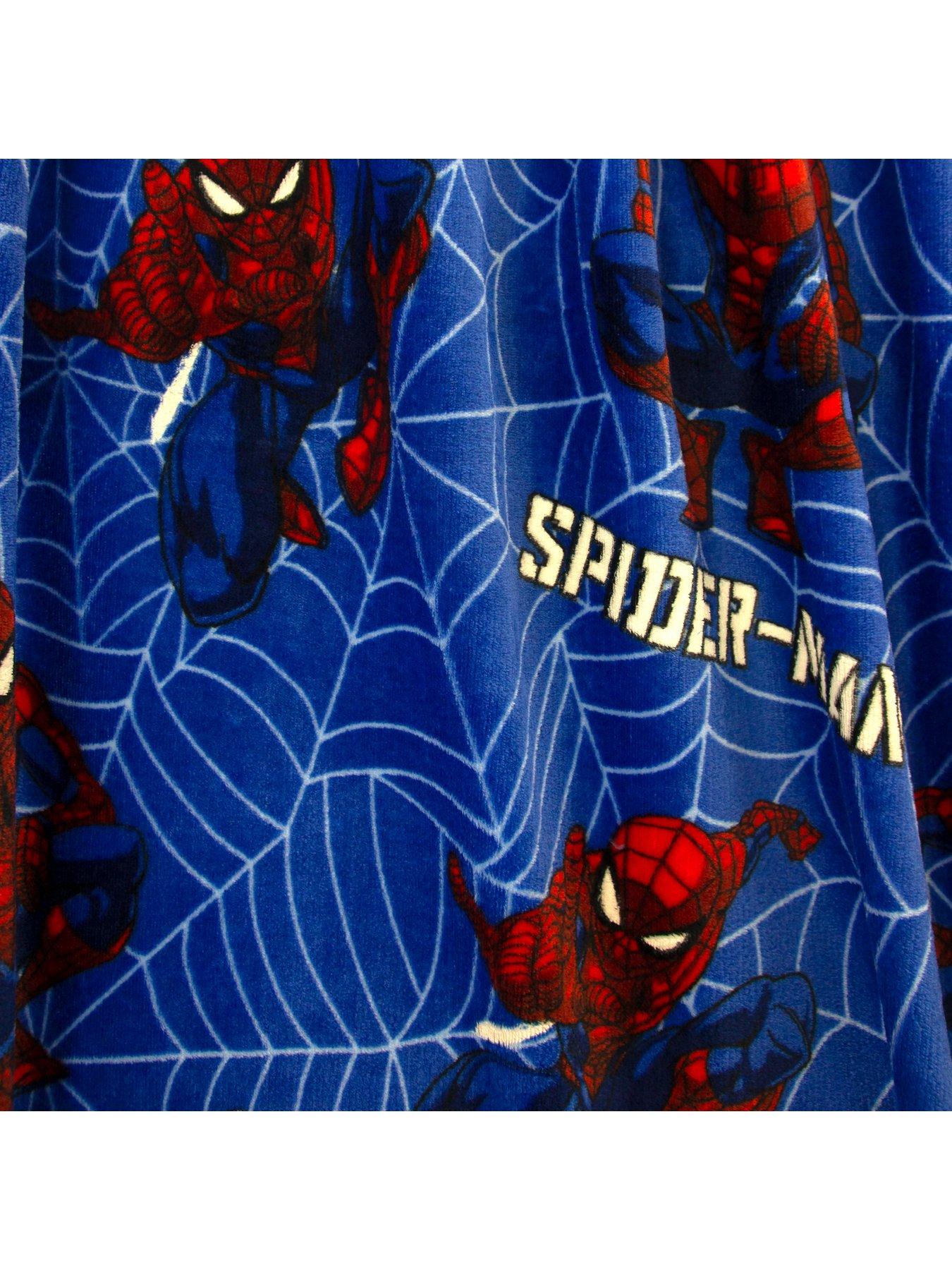 Image 5 of 7 of Spiderman Spiderman Adventure Fleece Blanket