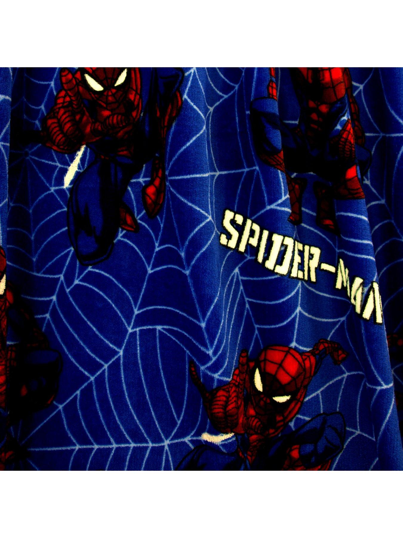 Image 6 of 7 of Spiderman Spiderman Adventure Fleece Blanket
