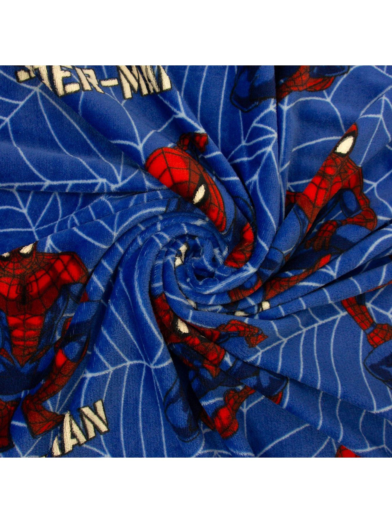 Image 7 of 7 of Spiderman Spiderman Adventure Fleece Blanket