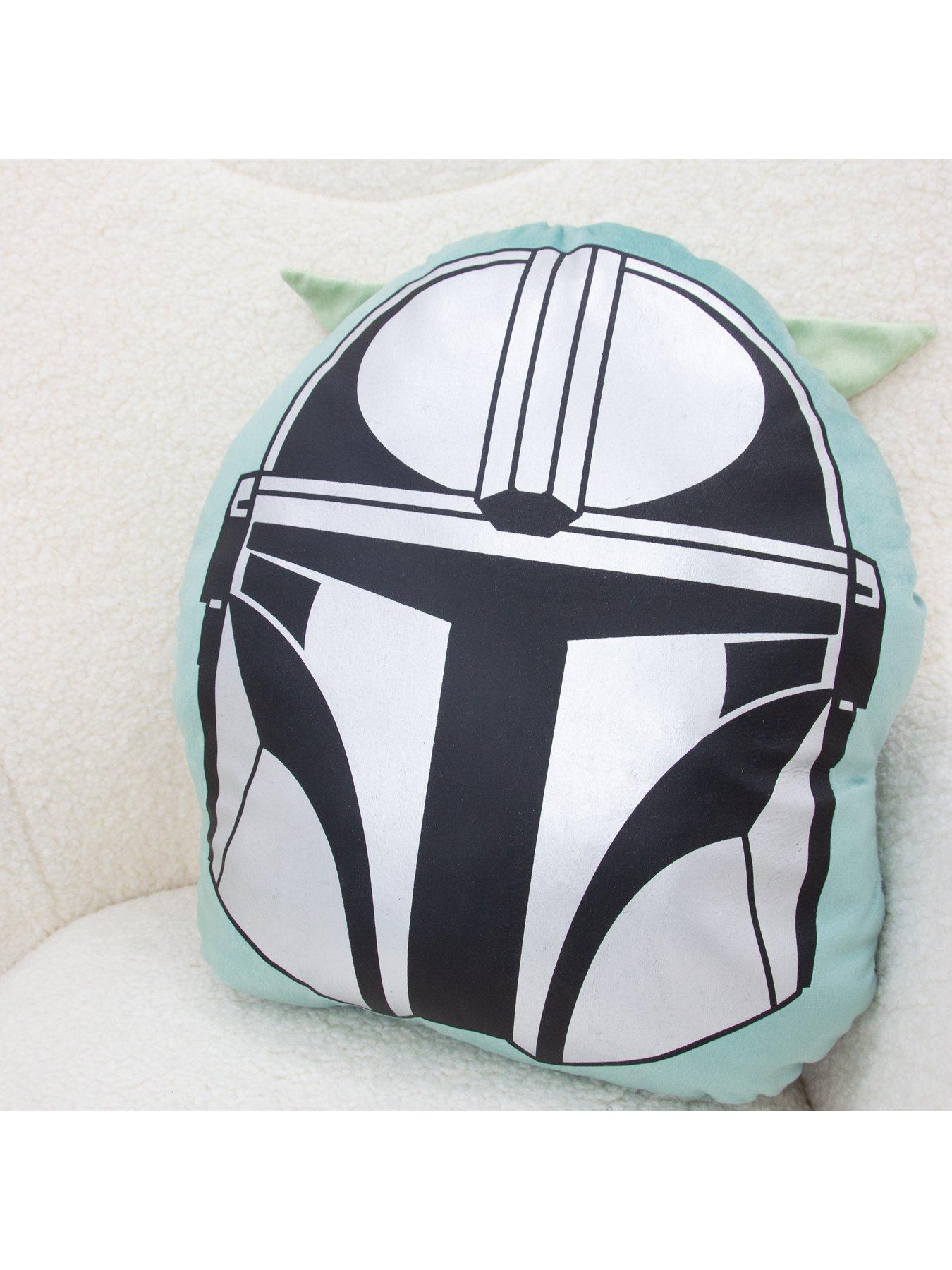 Image 4 of 6 of Star Wars Mandalorian Friend Shaped Cushion