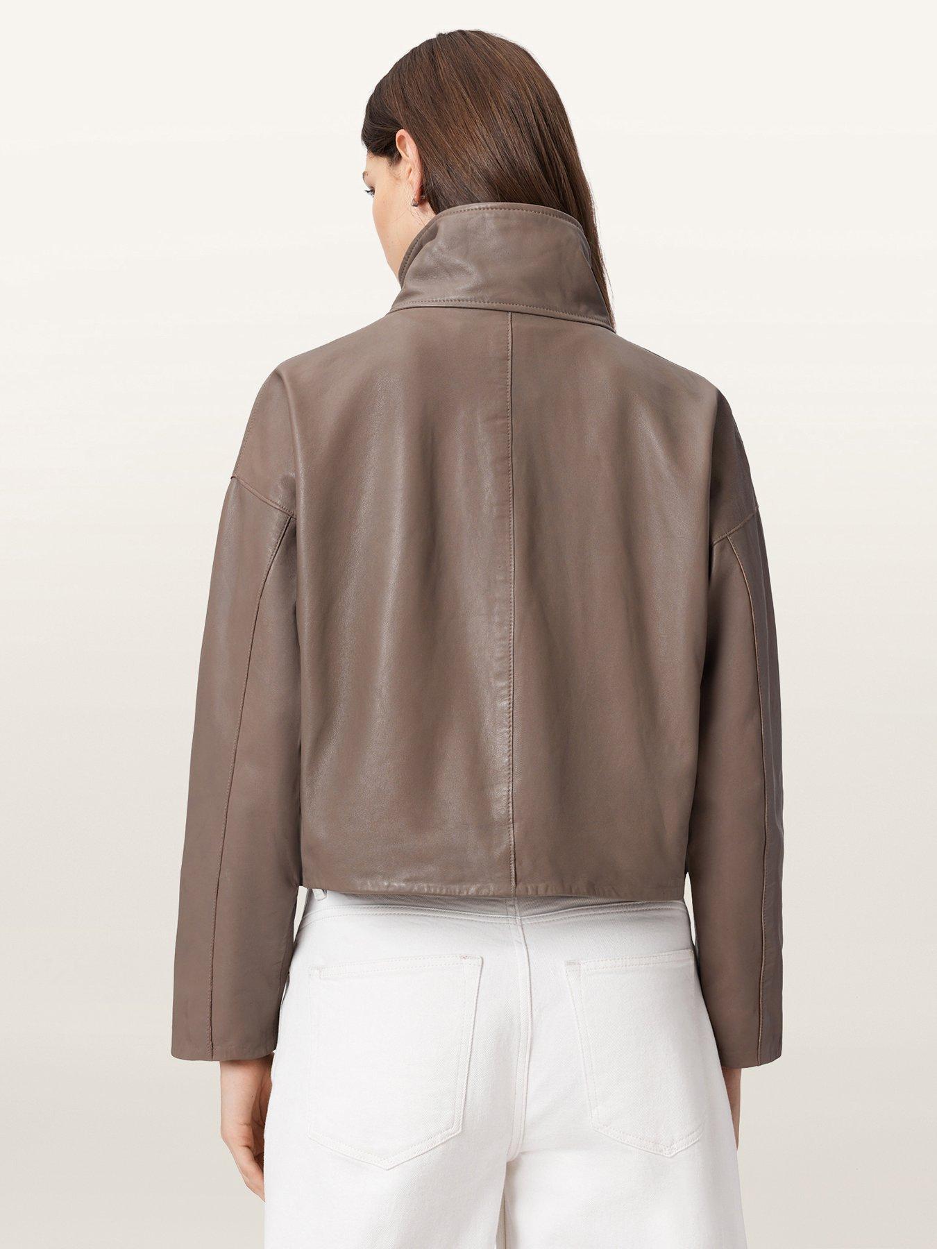allsaints-ryder-cropped-leather-jacket-mocha-brownstillFront