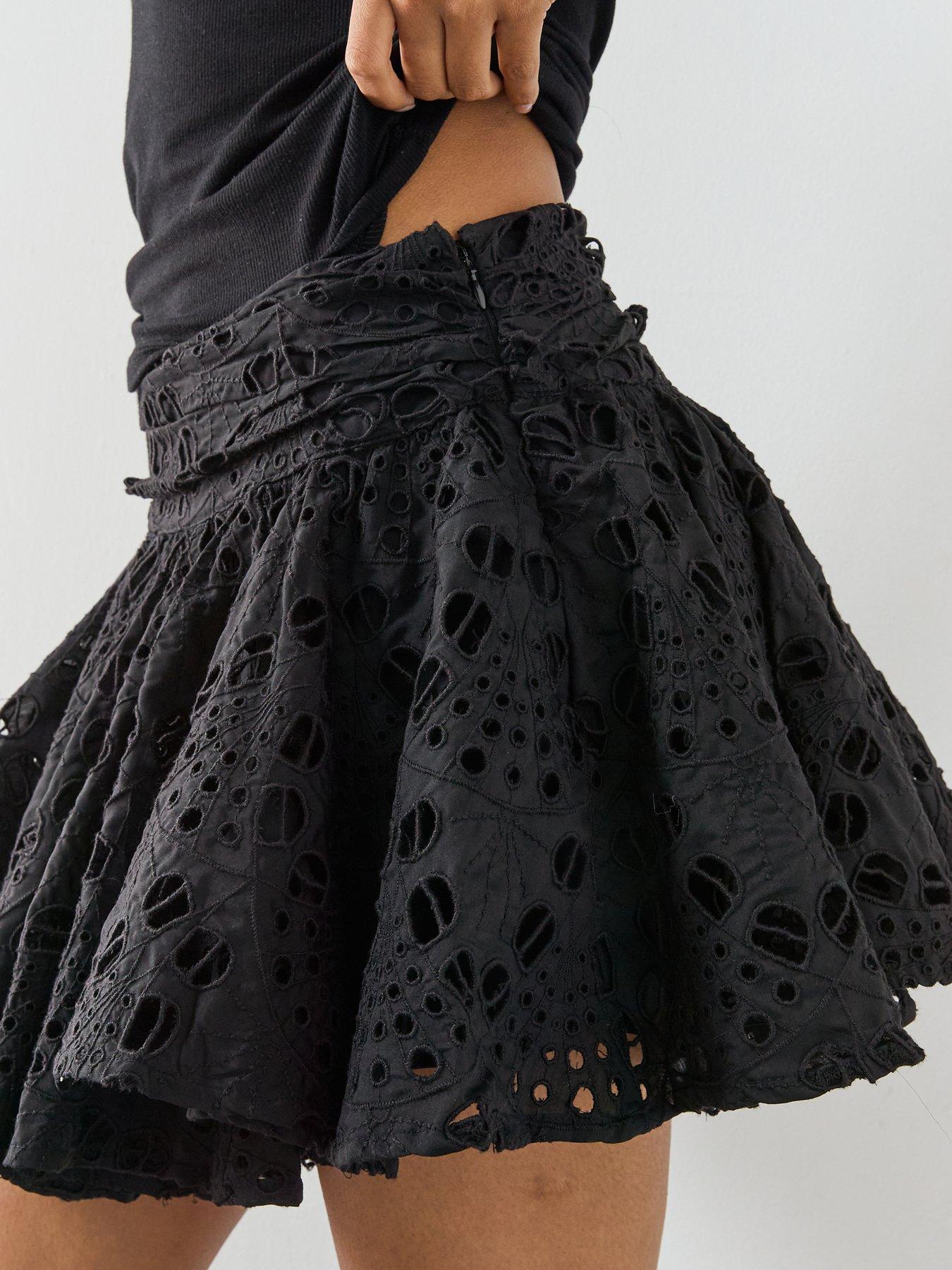 Image 4 of 6 of AllSaints Dotty Skirt