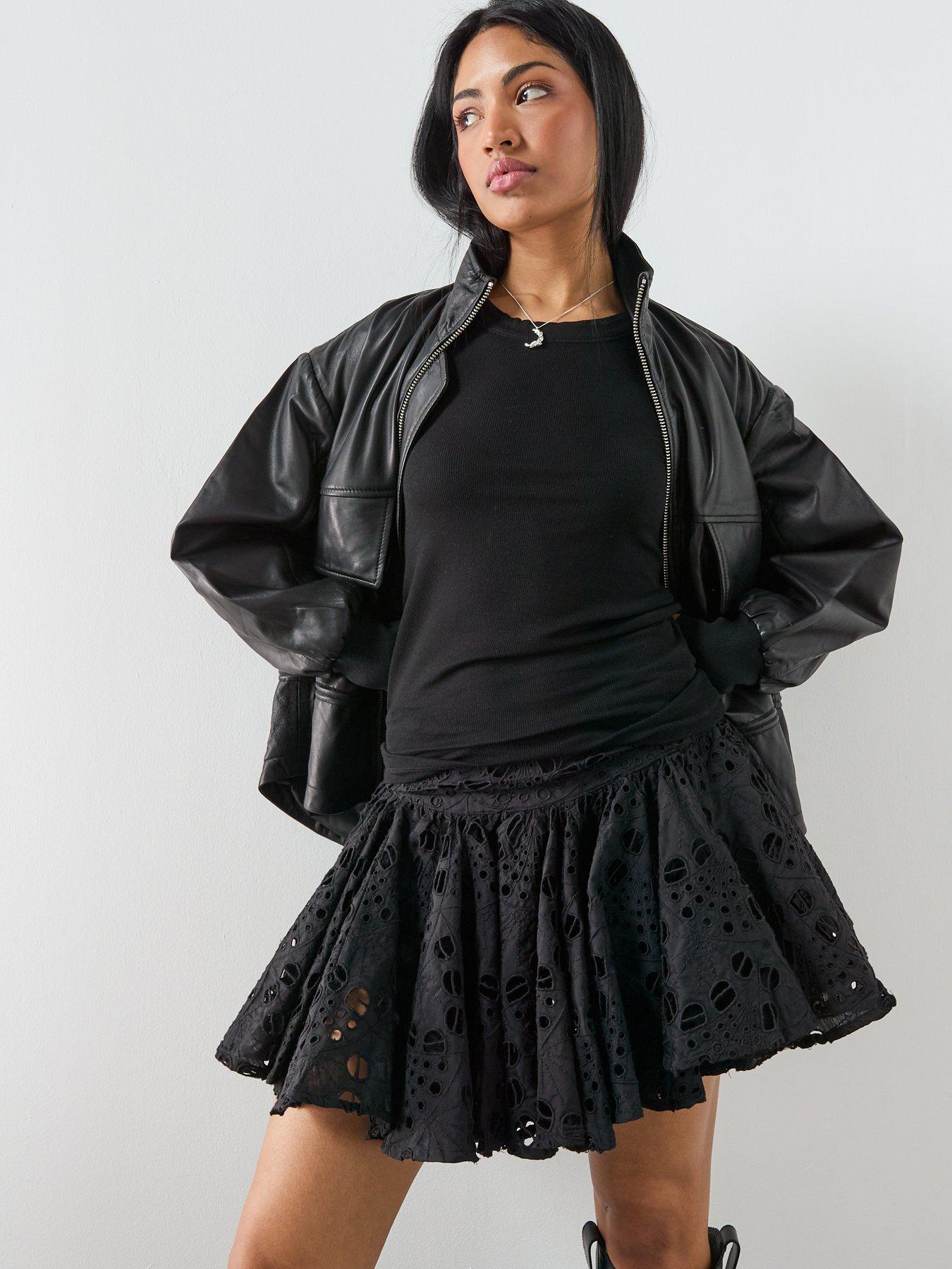 Image 5 of 6 of AllSaints Dotty Skirt