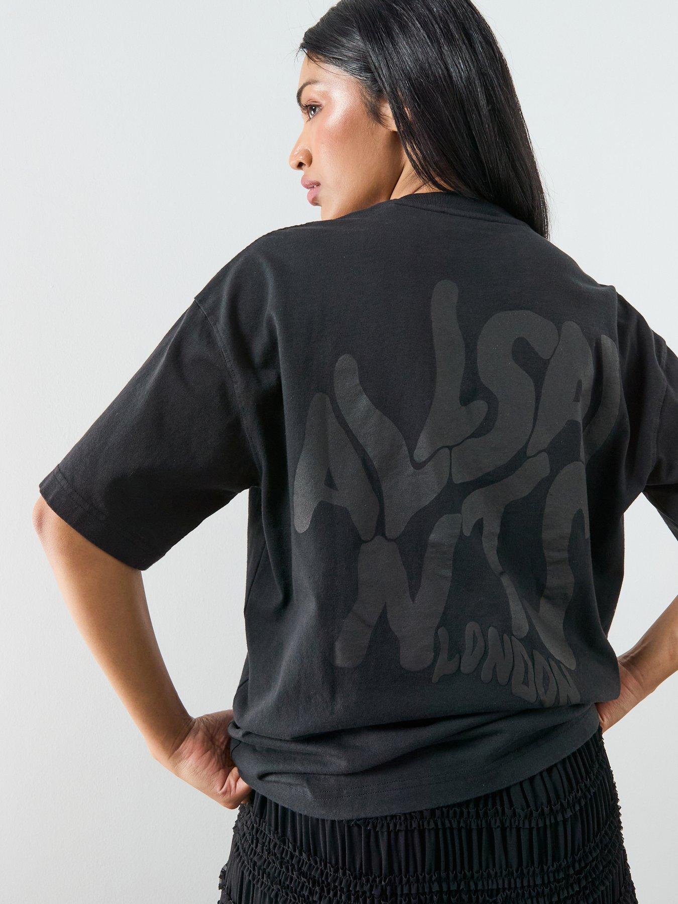 Image 1 of 6 of AllSaints Orlando Etta Tee (non-tonal)