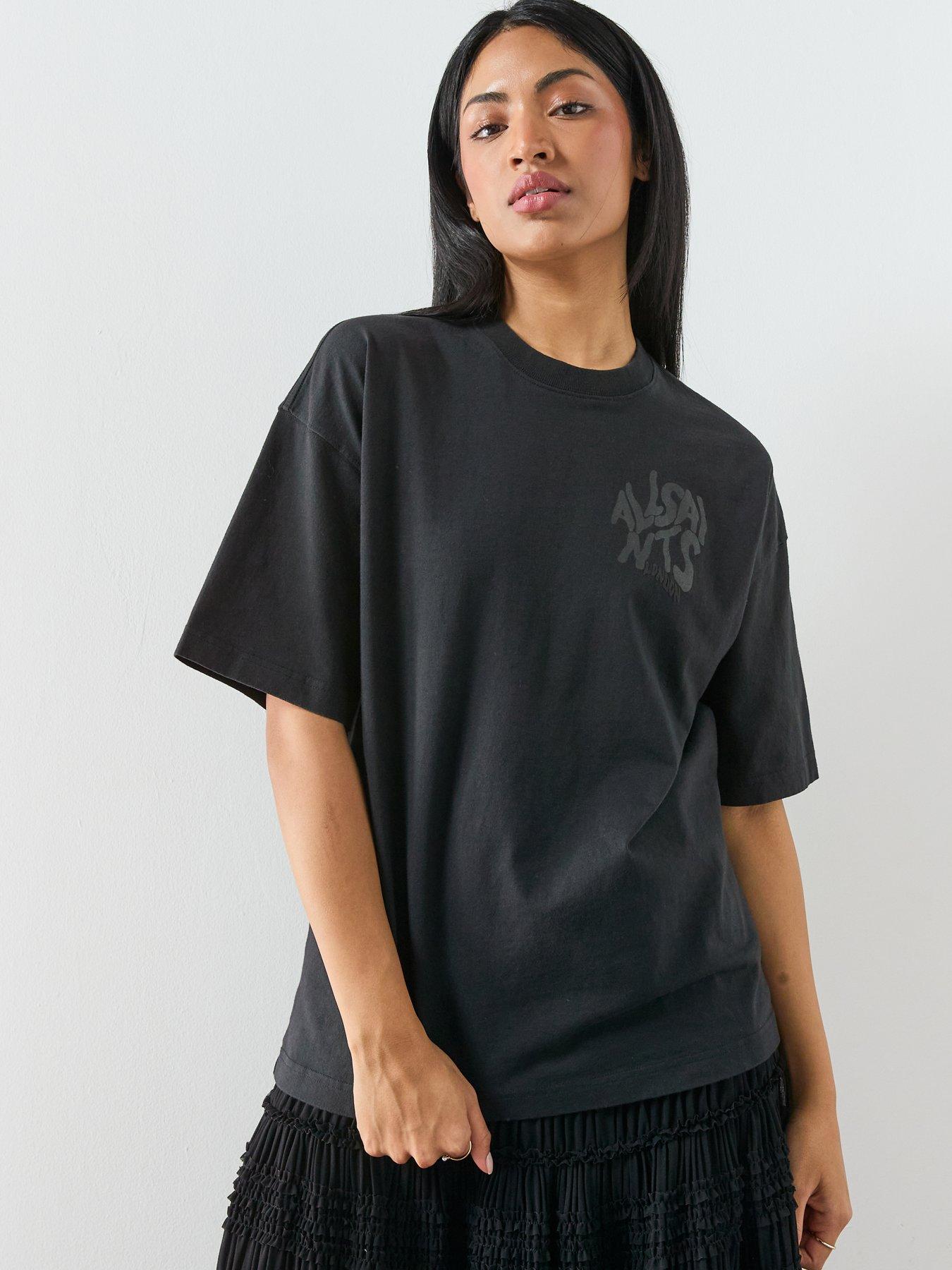 Image 2 of 6 of AllSaints Orlando Etta Tee (non-tonal)