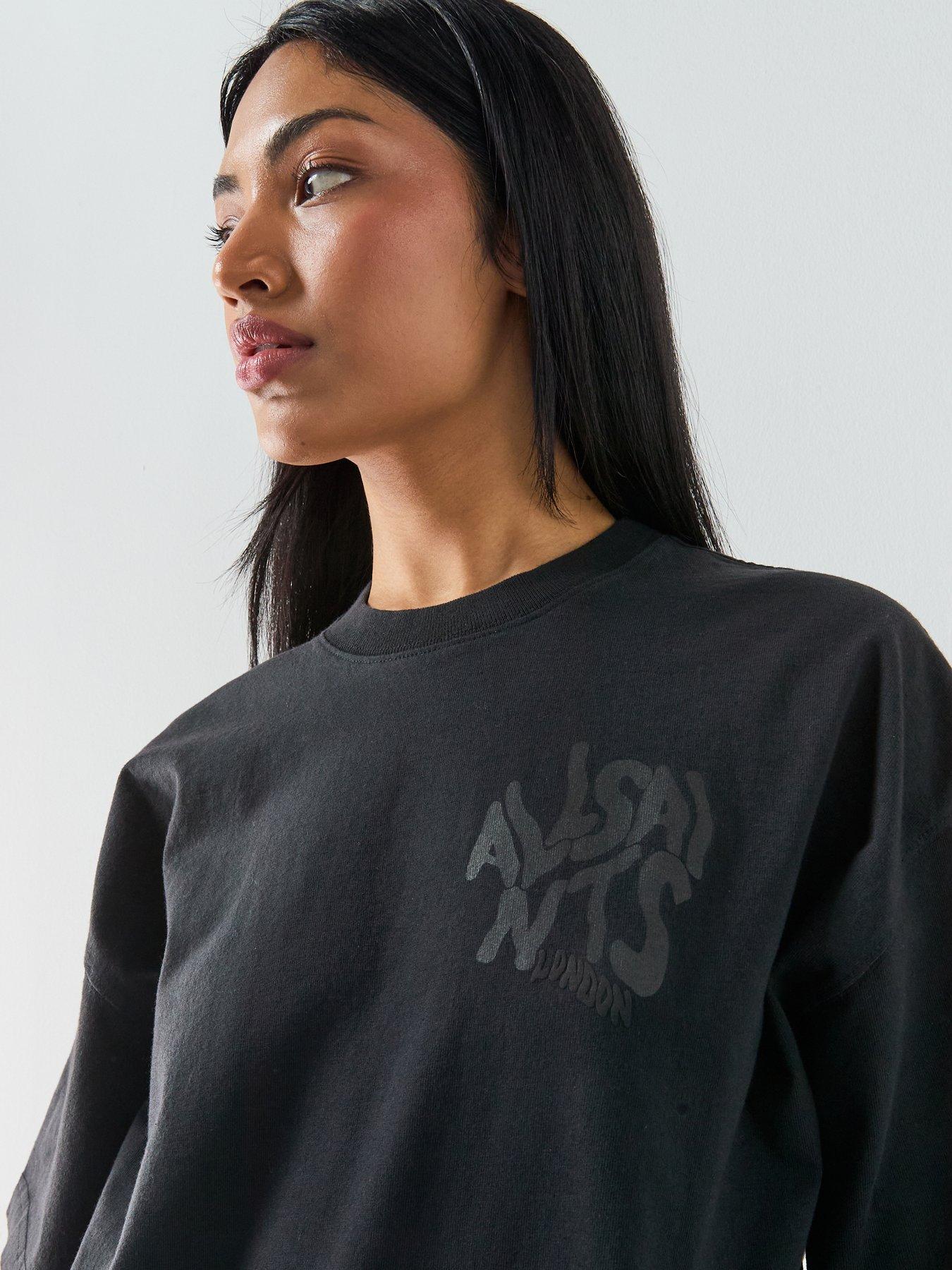 Image 4 of 6 of AllSaints Orlando Etta Tee (non-tonal)