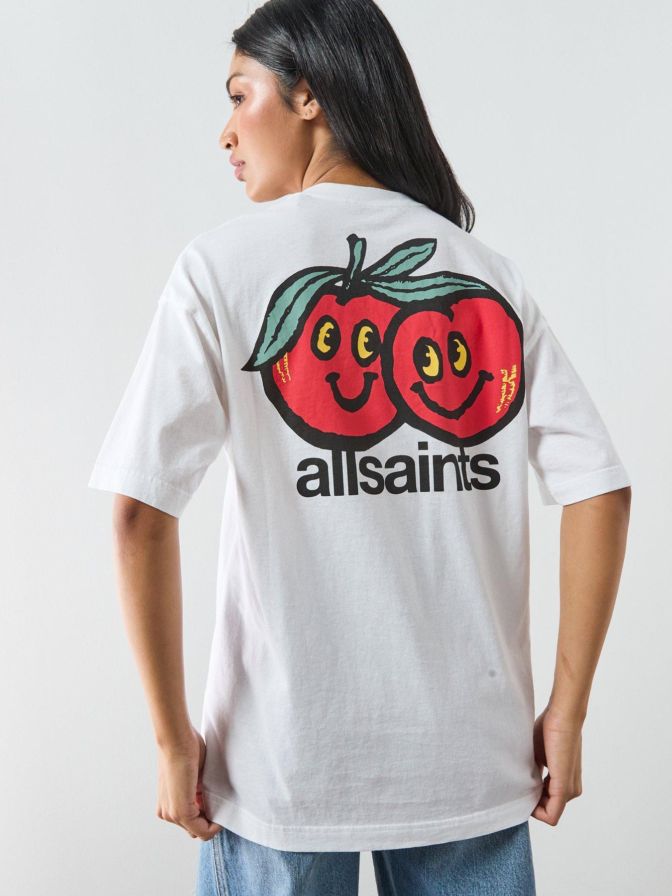 AllSaints Mutual Etta Tee - White