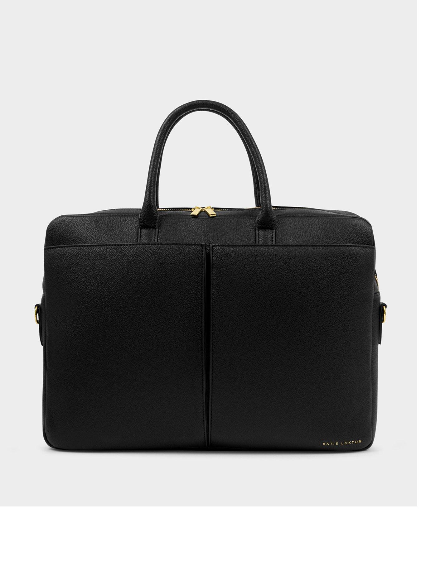 katie-loxton-city-laptop-bag-blackfront
