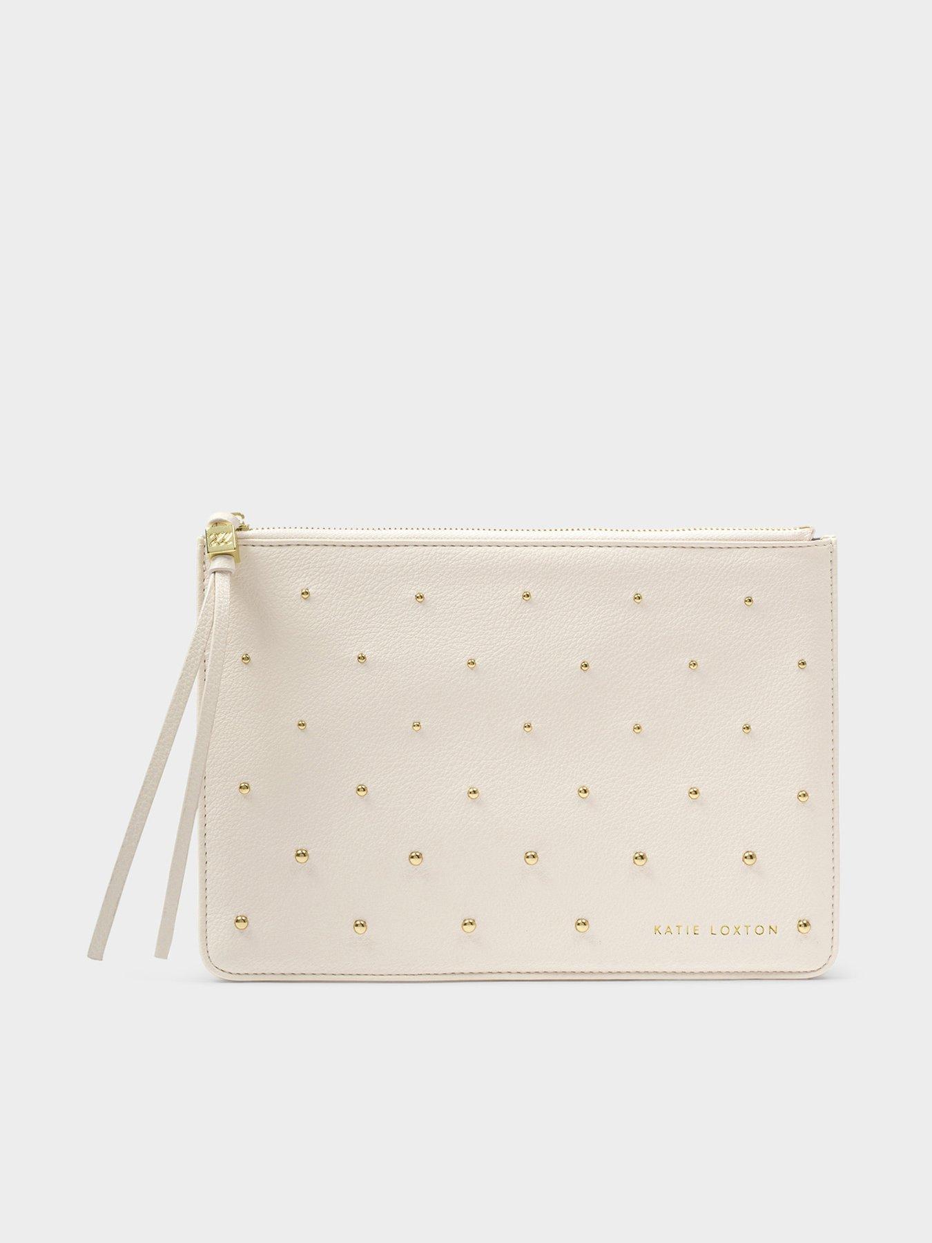 Image 2 of 6 of Katie Loxton Tassel Charm Pouch - White