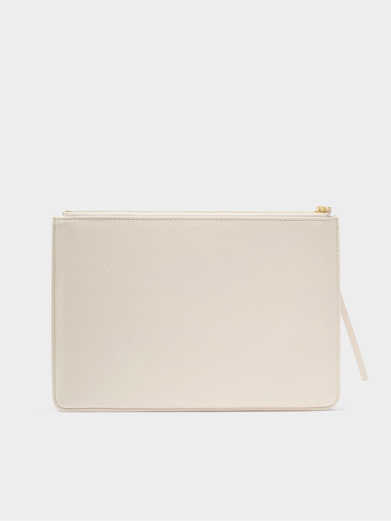 Image 3 of 6 of Katie Loxton Tassel Charm Pouch - White