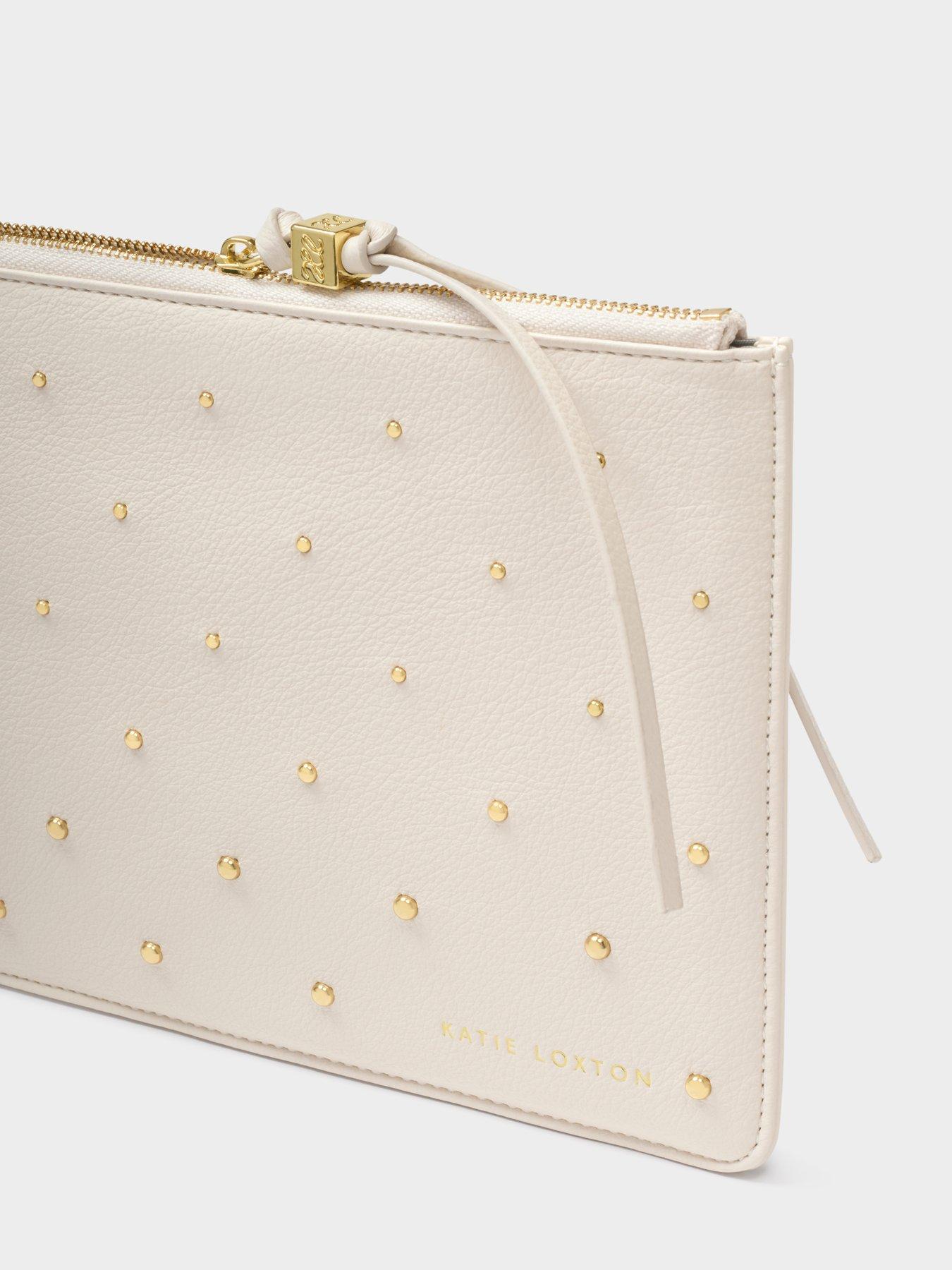 Image 4 of 6 of Katie Loxton Tassel Charm Pouch - White