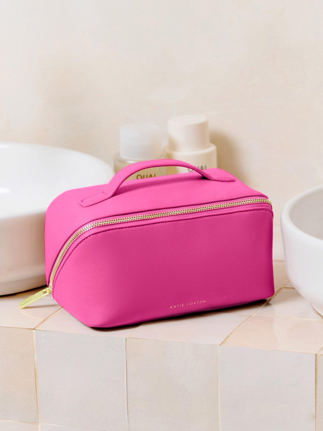 katie-loxton-medium-make-up-wash-bag-magentastillFront