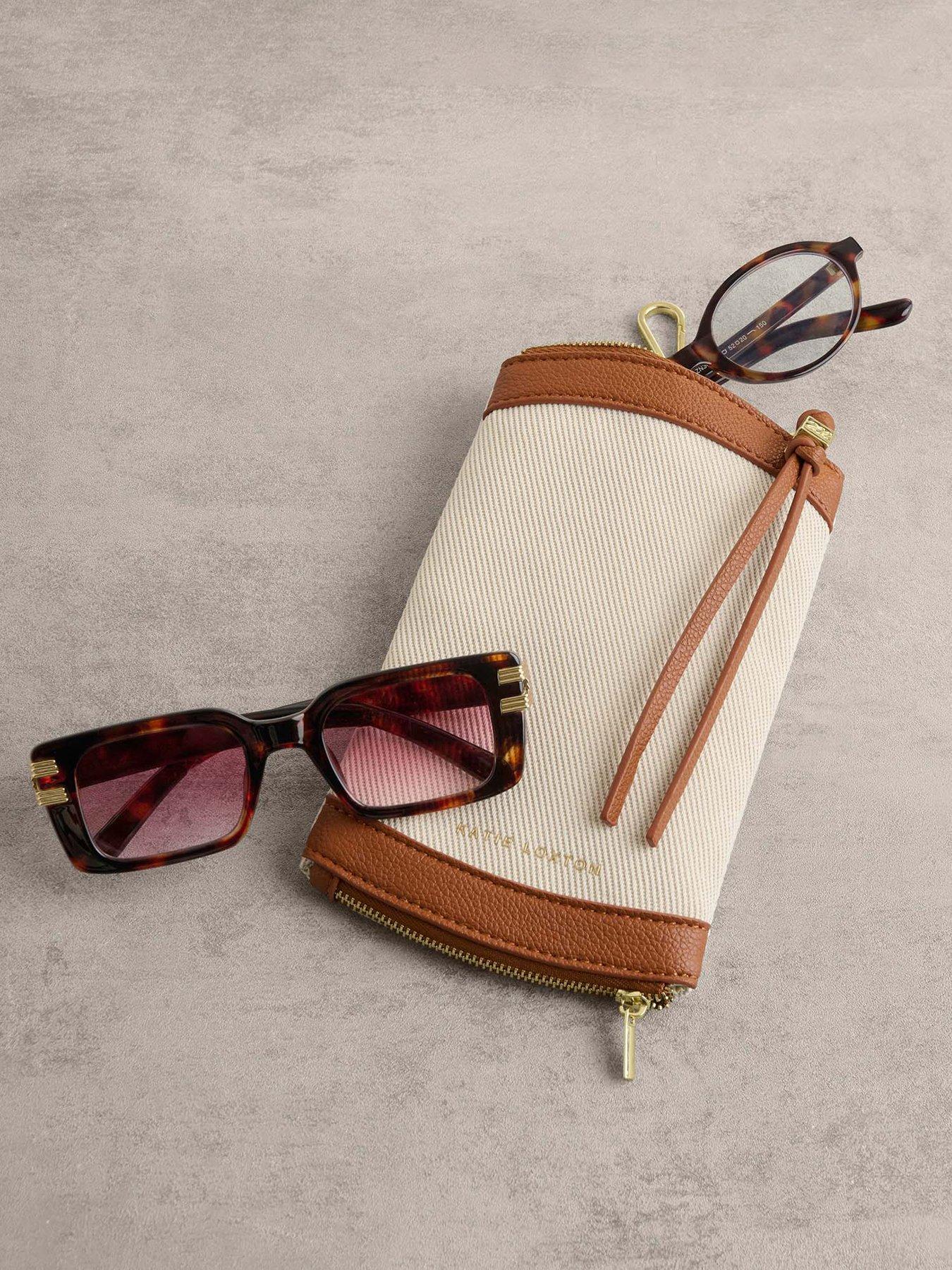 Image 2 of 6 of Katie Loxton Clip On Sunglasses Case - Canvas
