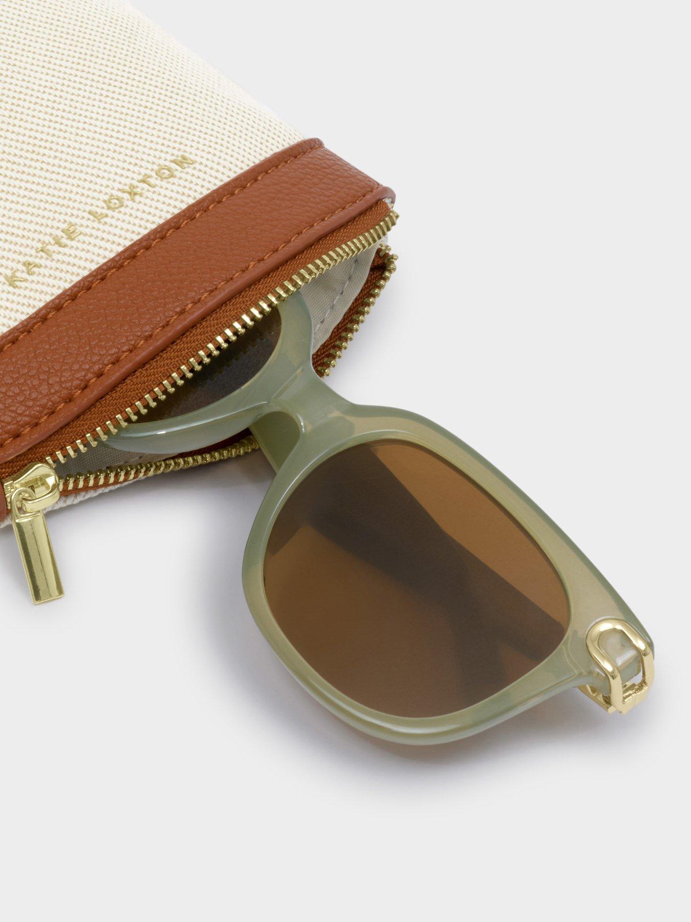 Image 3 of 6 of Katie Loxton Clip On Sunglasses Case - Canvas