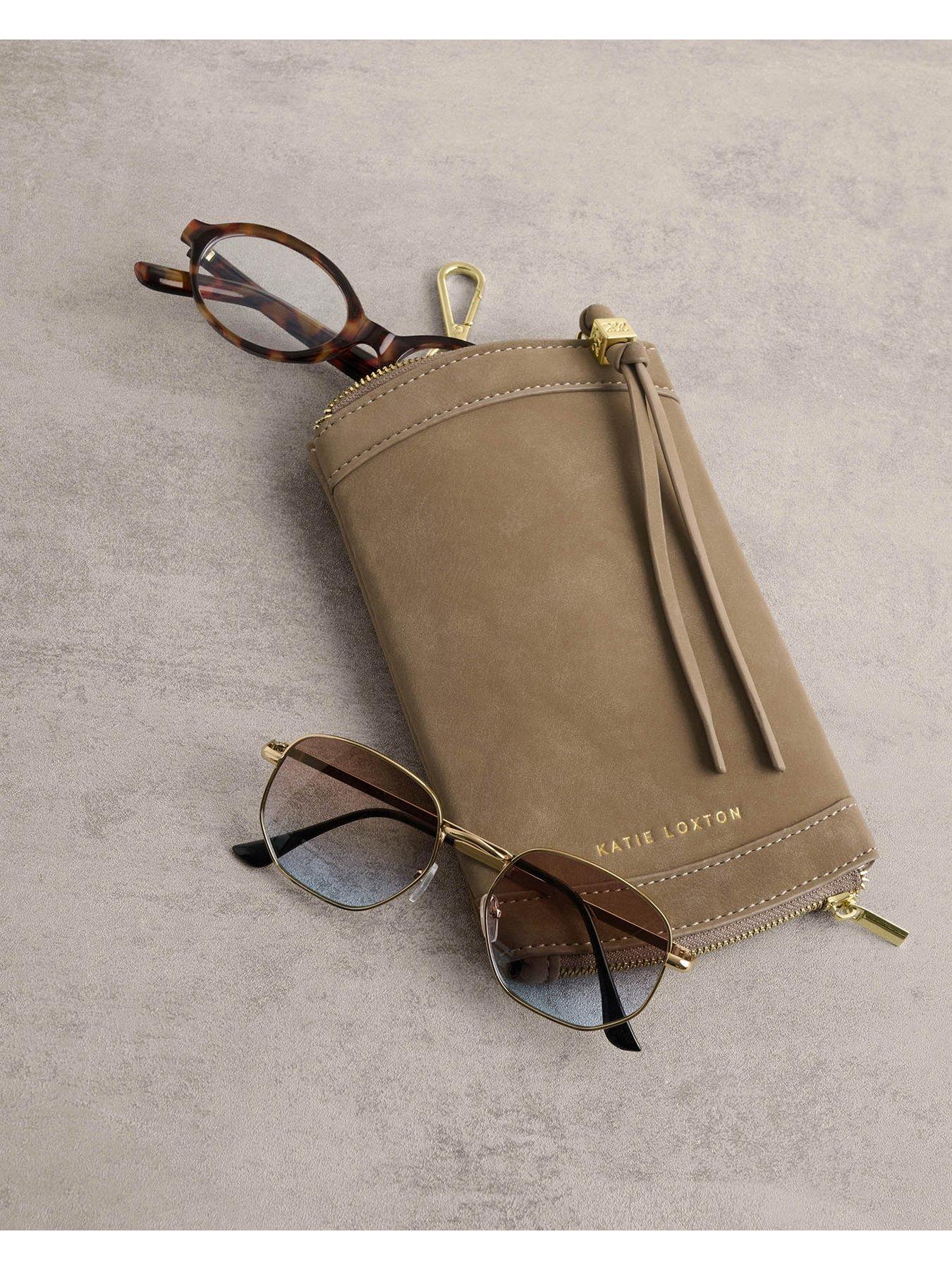 Image 2 of 6 of Katie Loxton Duo Sunglasses Case - Beige