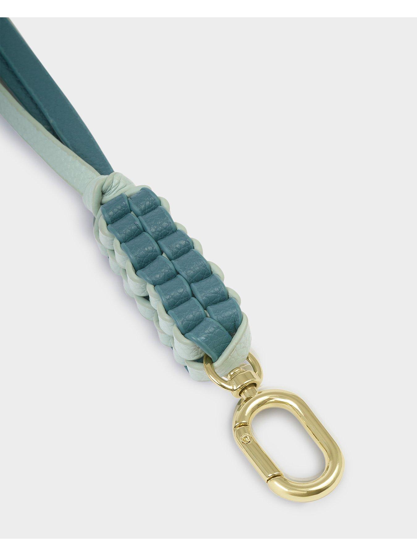 katie-loxton-braided-keyring-bag-charm-deep-teal-jelly-mintoutfit