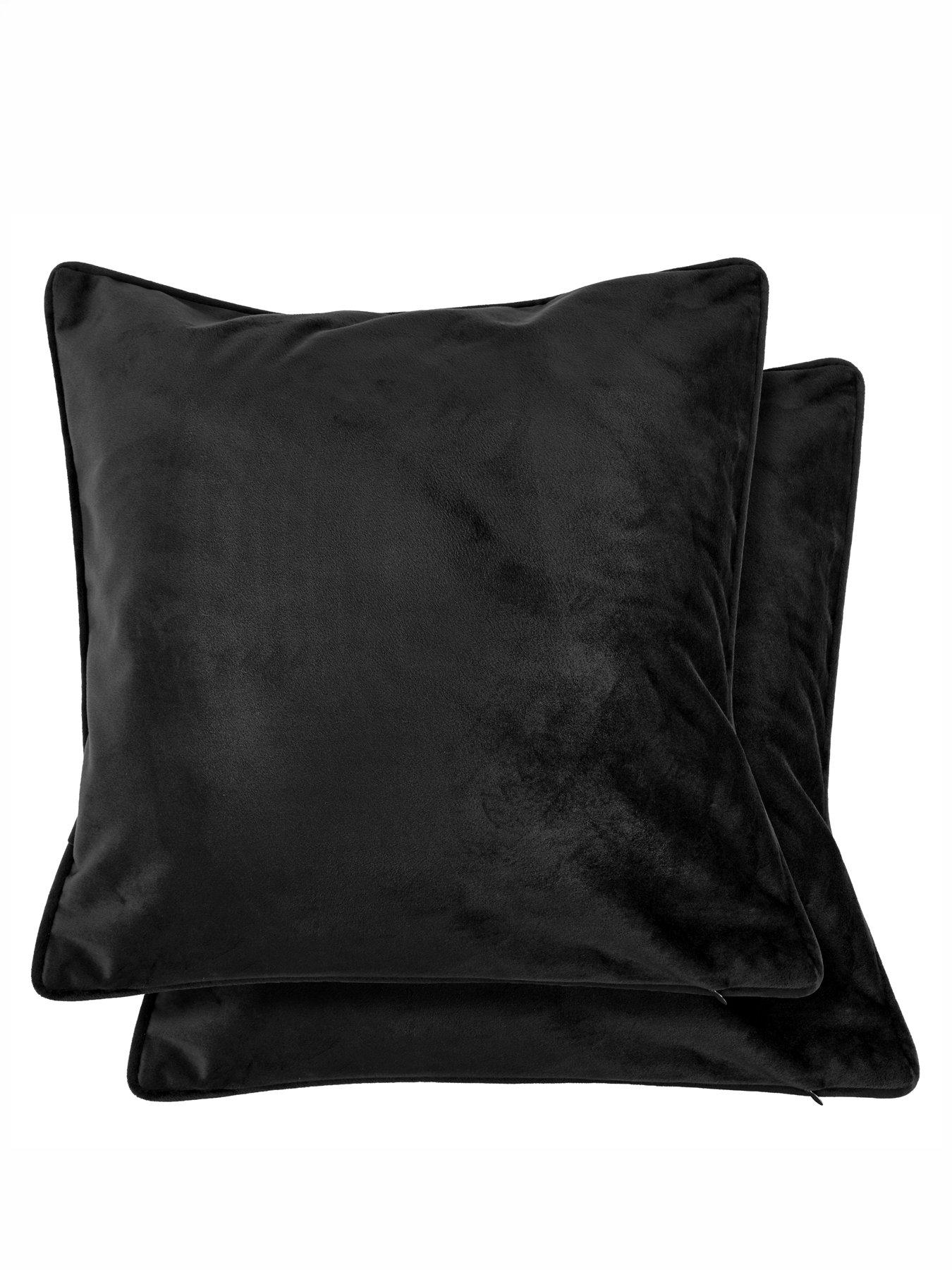 The Very Collection Dusk Velvet Filled Cushion Pair