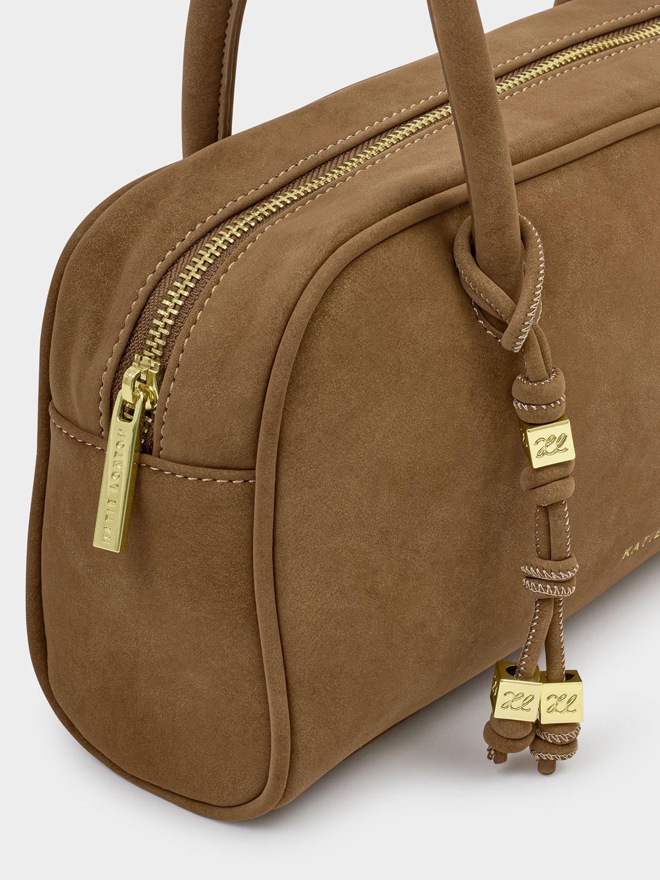 katie-loxton-hadley-suedette-bowling-bag-carameldetail