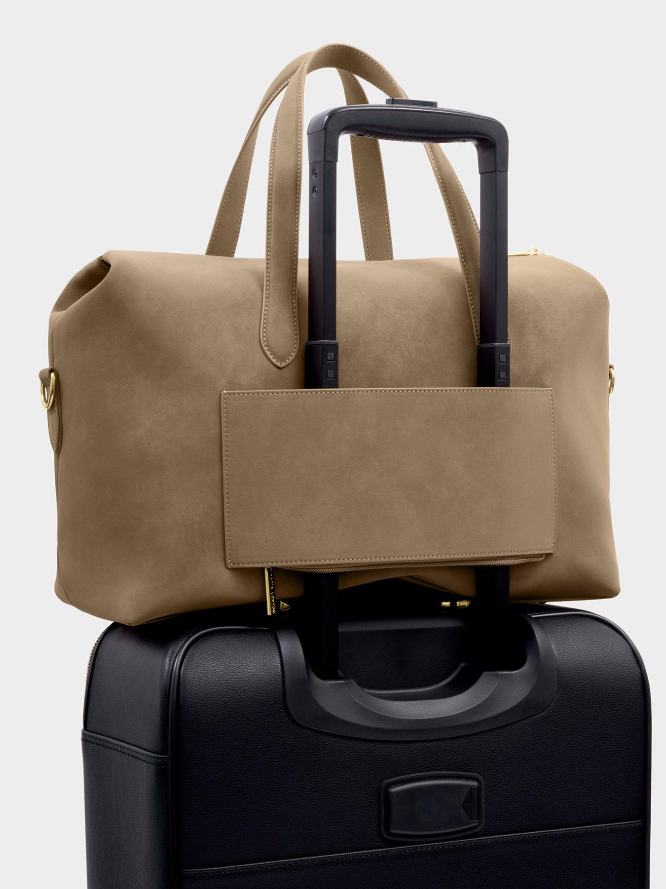 Image 3 of 6 of Katie Loxton Milan Cabin Bag - Taupe Suedette
