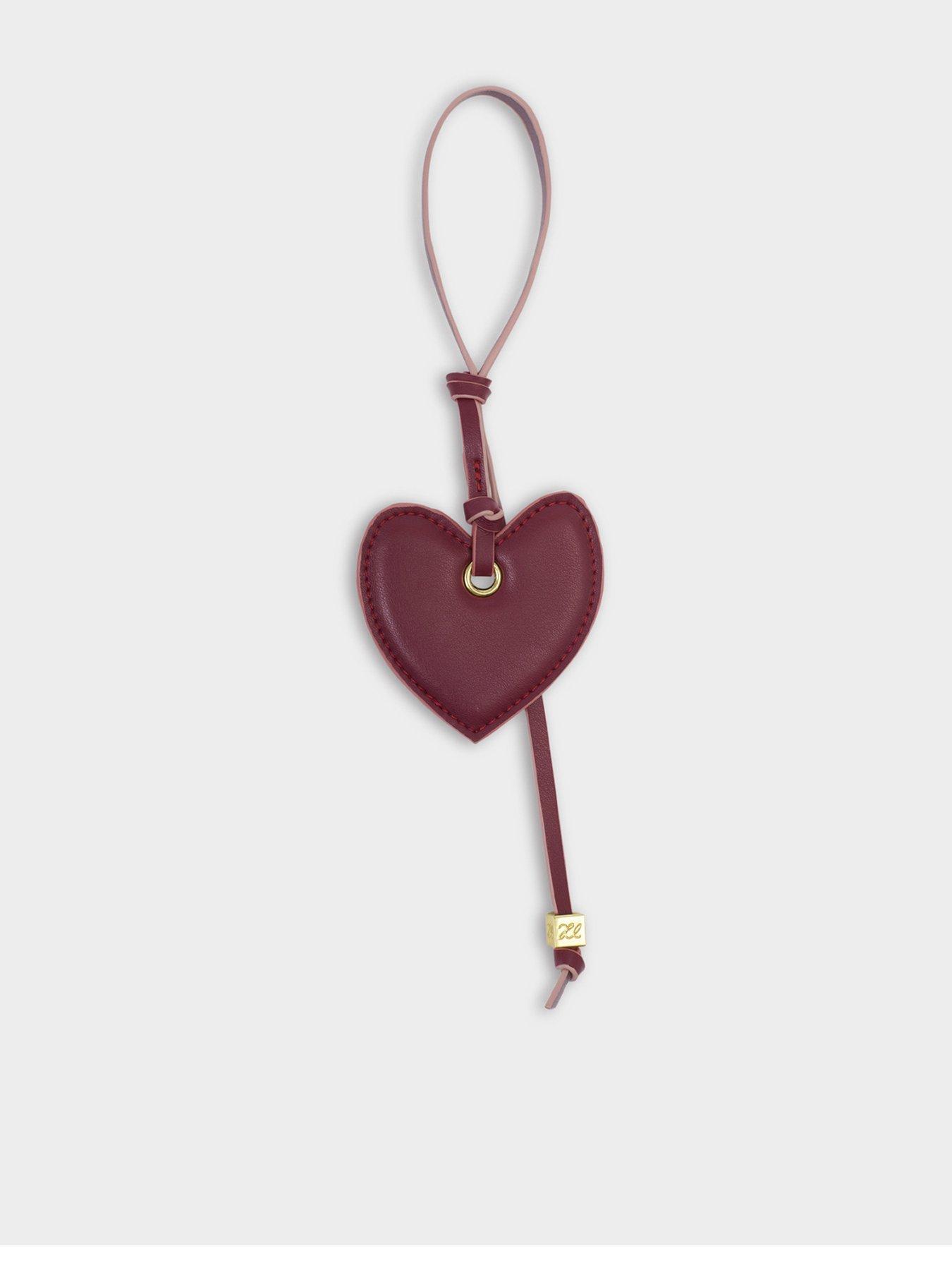 katie-loxton-amour-heart-bag-charm-cherry-redfront