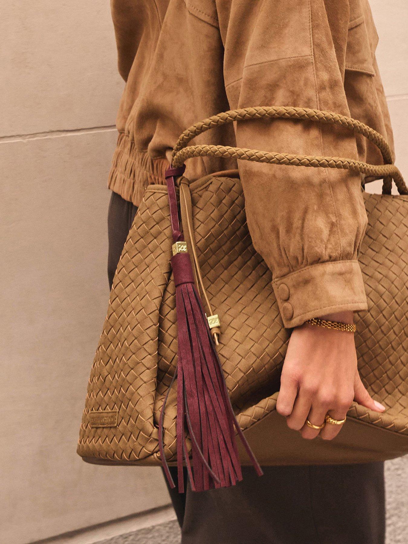 katie-loxton-oversized-tassel-bag-charm-cherry-suedettestillFront