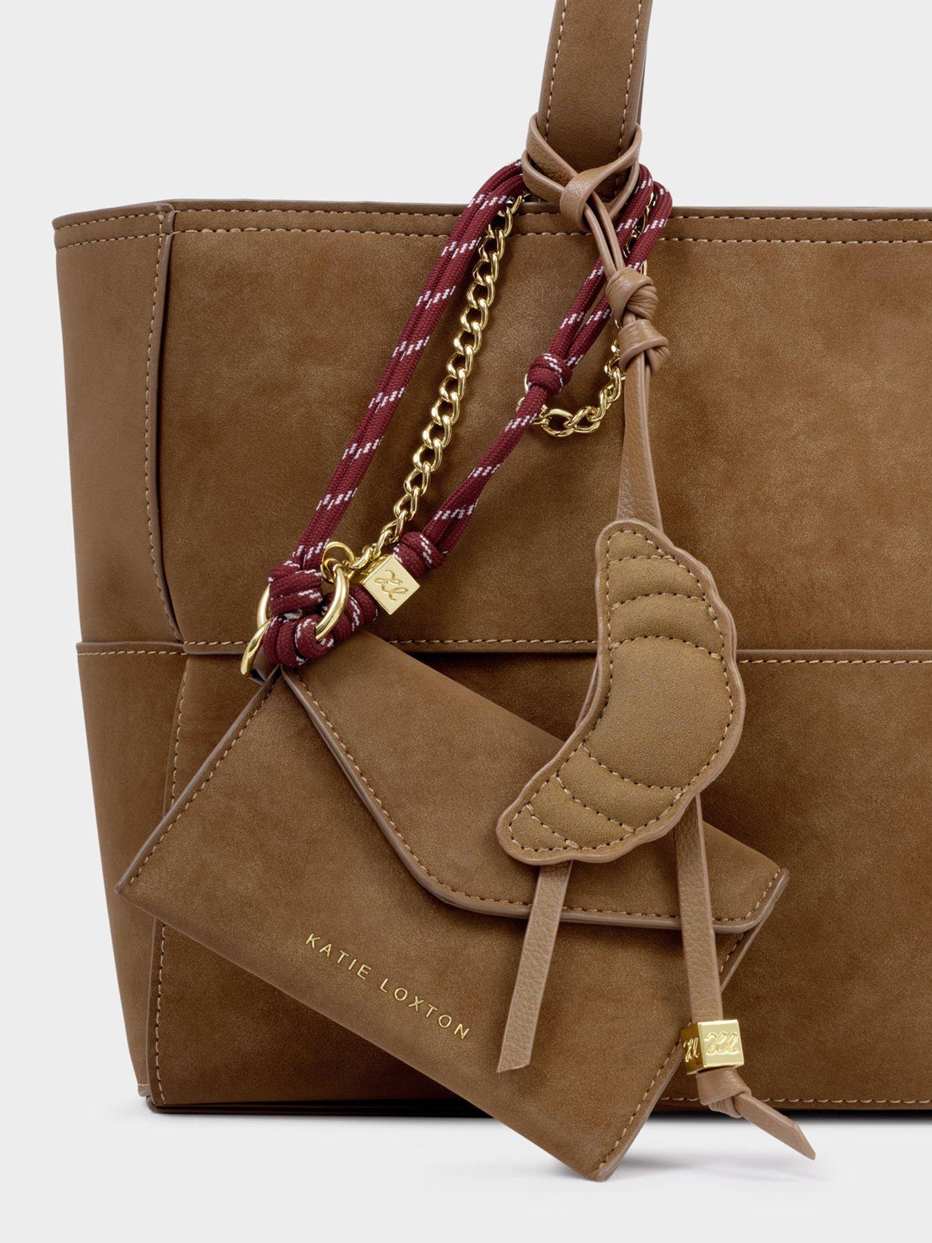 katie-loxton-croissant-bag-charm-brownstillFront