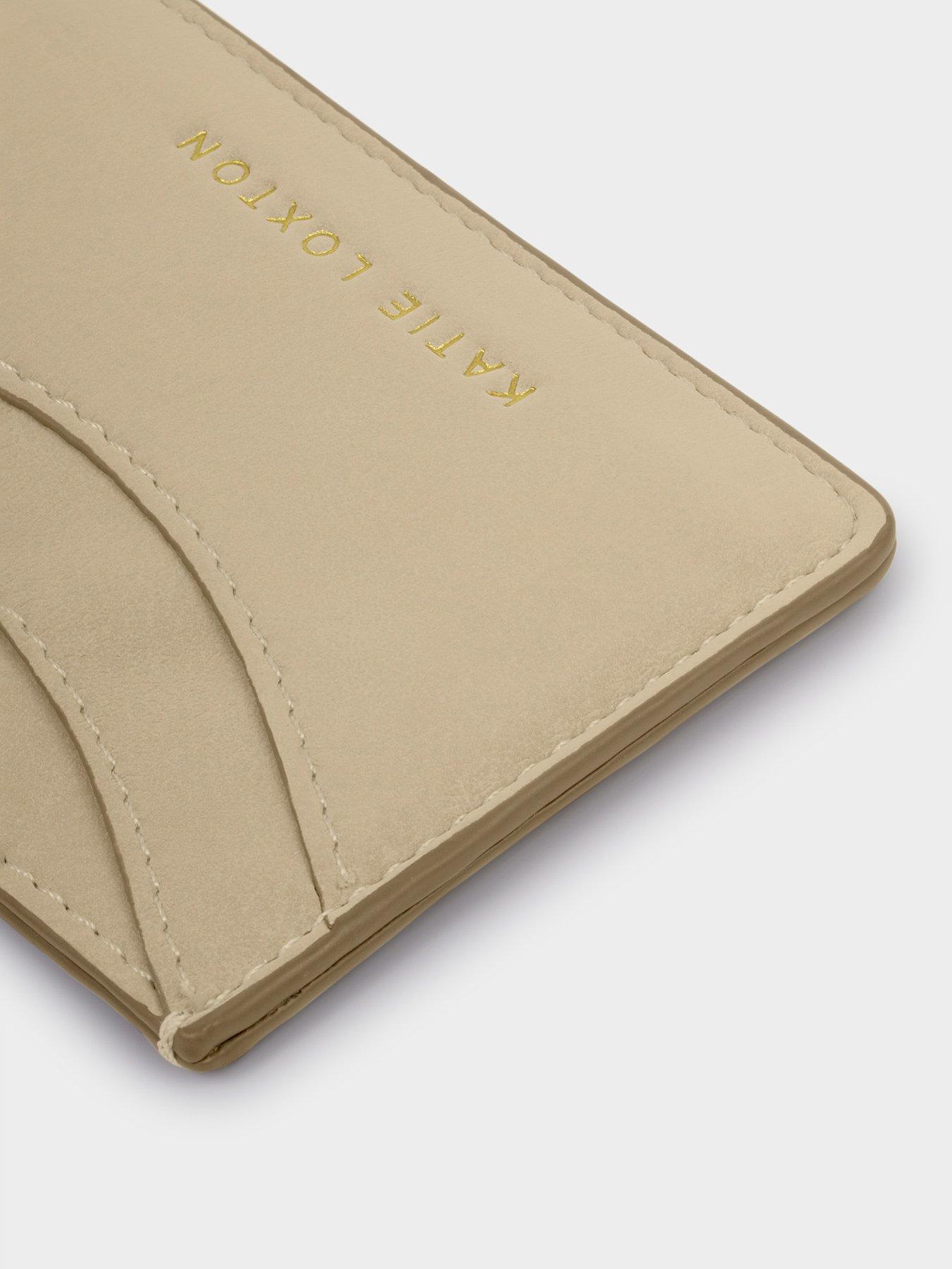 Image 4 of 5 of Katie Loxton Alba Cardholder - Desert Sand Suedette