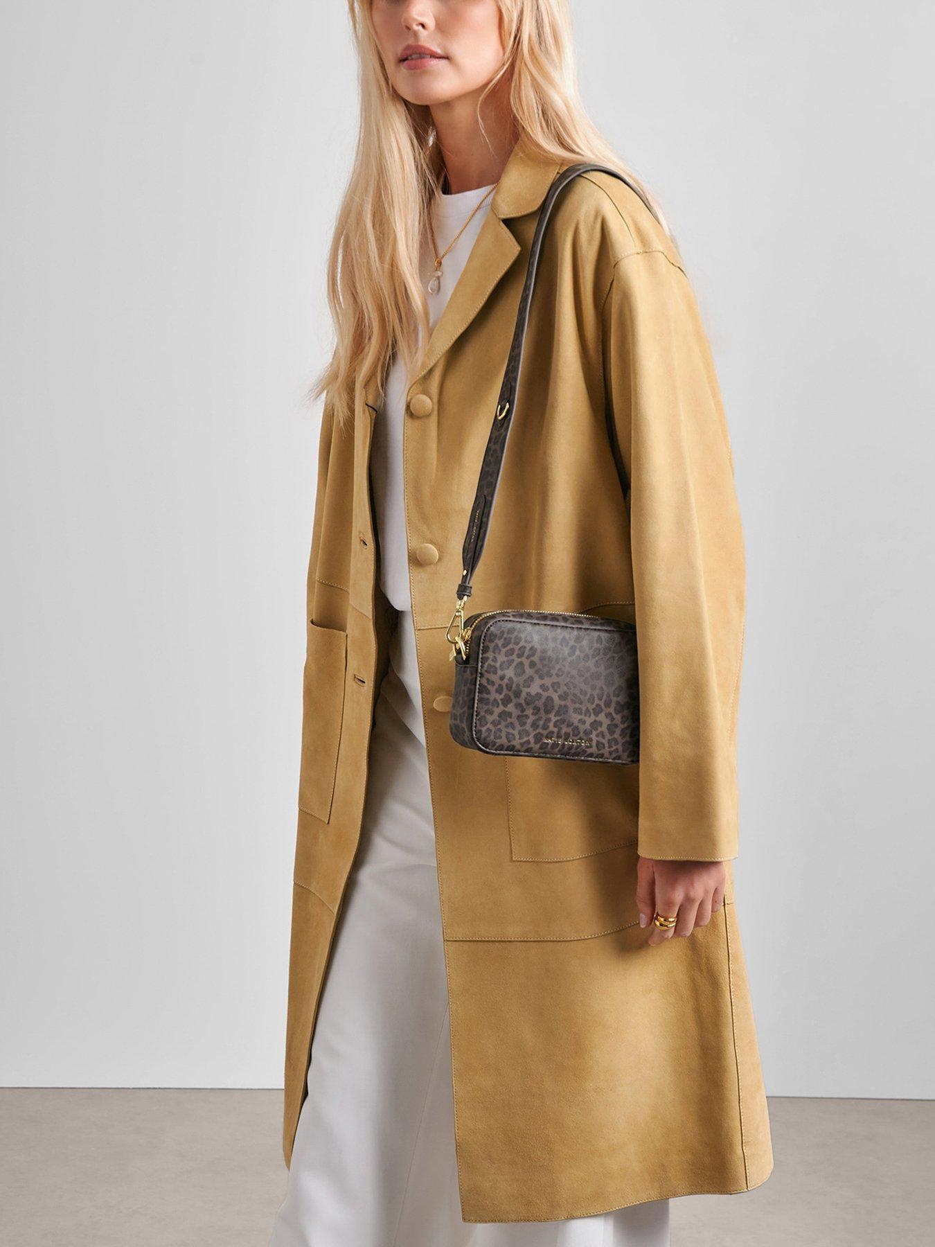 Image 1 of 6 of Katie Loxton Avery Small Crossbody Bag - Leopard Print