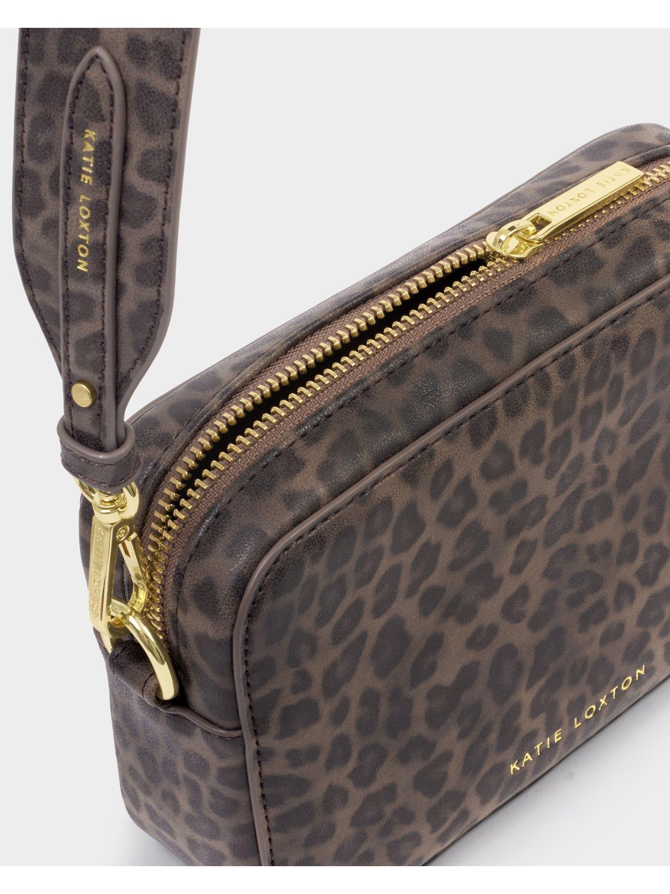 Image 4 of 6 of Katie Loxton Avery Small Crossbody Bag - Leopard Print
