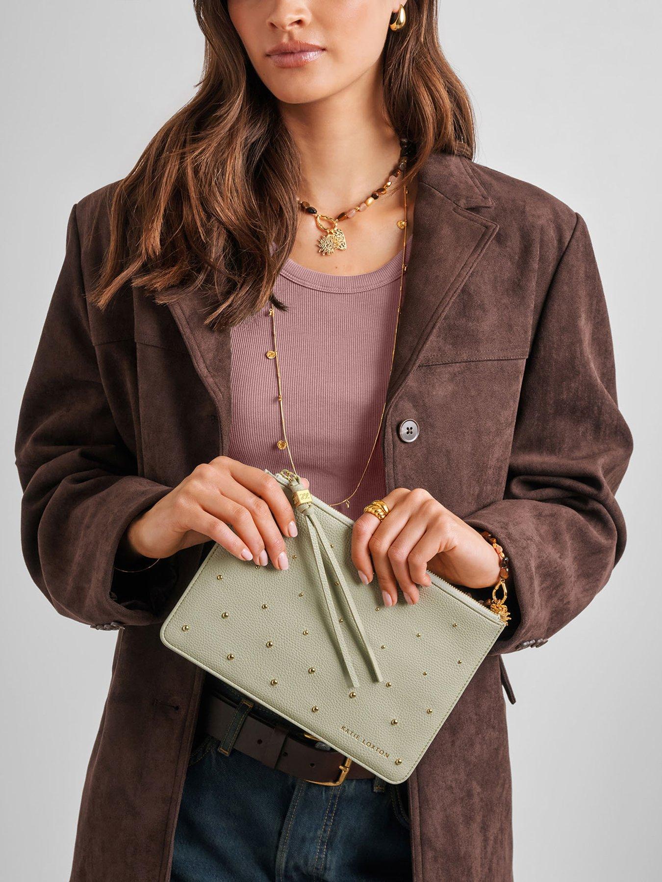 katie-loxton-tassel-gold-studs-charm-pouch-green-mistfront