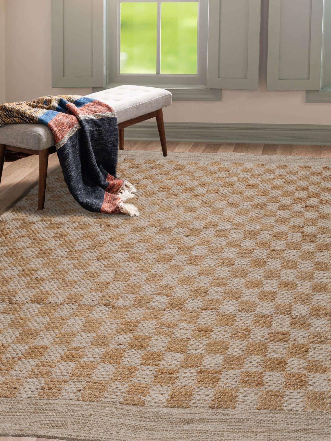 Image 1 of 4 of The Very Collection Handwoven Flatweave Rug