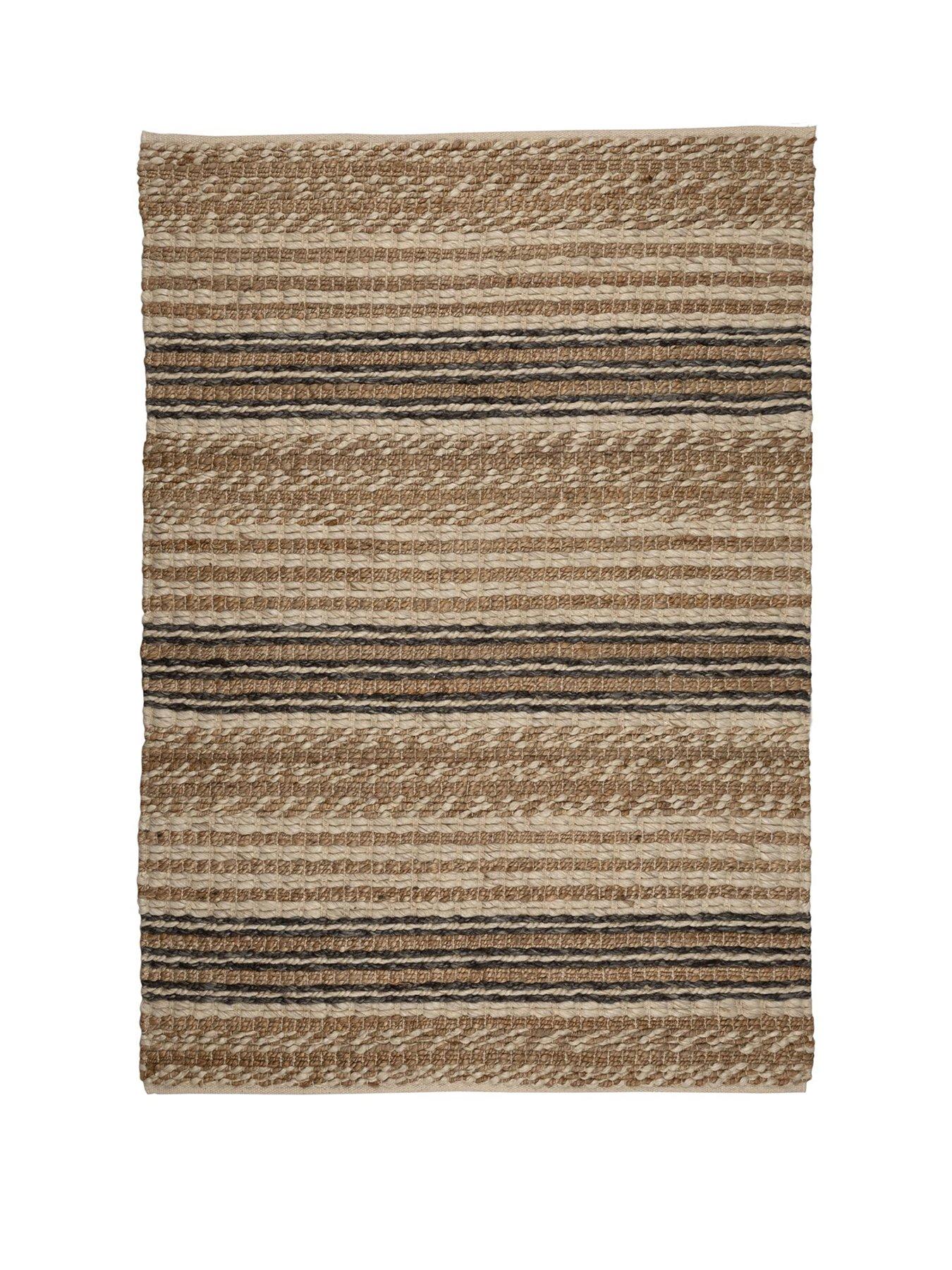 Image 2 of 4 of The Very Collection Wool Jute Flatweave Rug