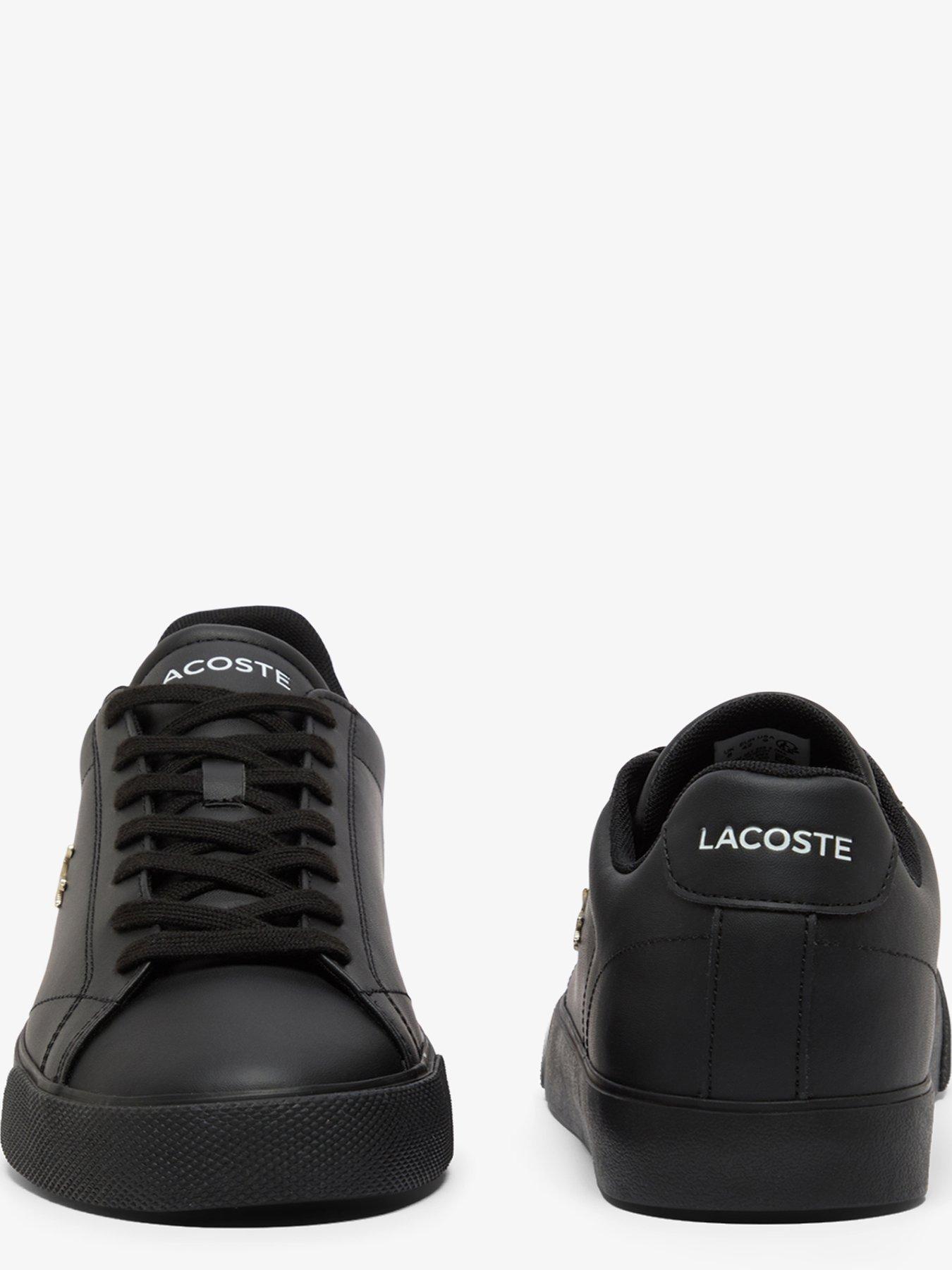 Image 5 of 6 of Lacoste Leronde Set 225 Trainers - Black/Black