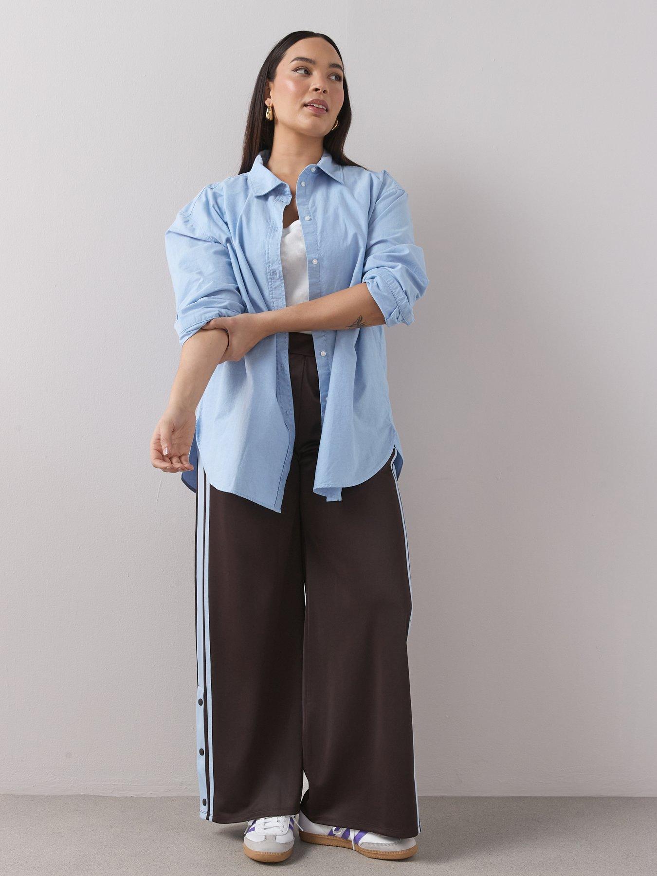 the-very-collection-curve-side-stripe-wide-leg-trouser-brownback
