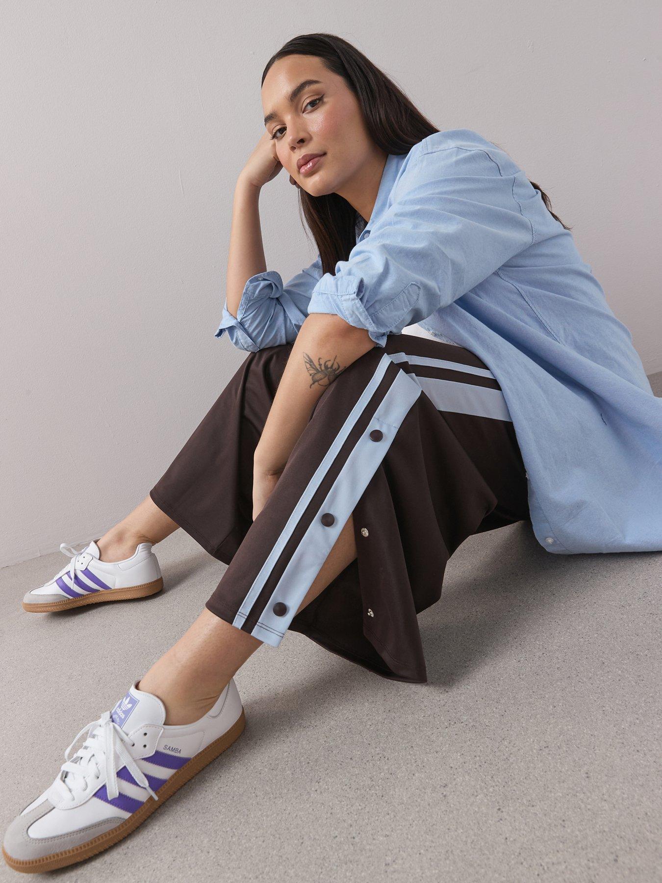 the-very-collection-curve-side-stripe-wide-leg-trouser-browndetail