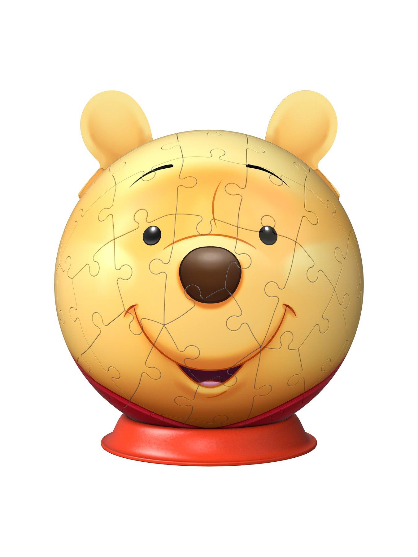 Image 2 of 7 of Winnie The Pooh Winnie the Pooh with Ears 3D Puzzle Ball, 72pc