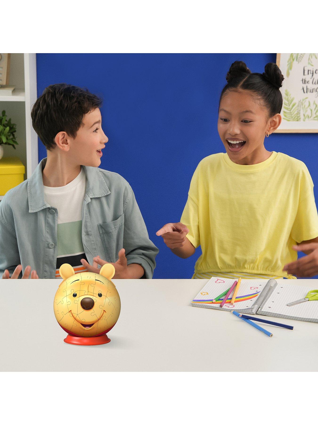 Image 6 of 7 of Winnie The Pooh Winnie the Pooh with Ears 3D Puzzle Ball, 72pc