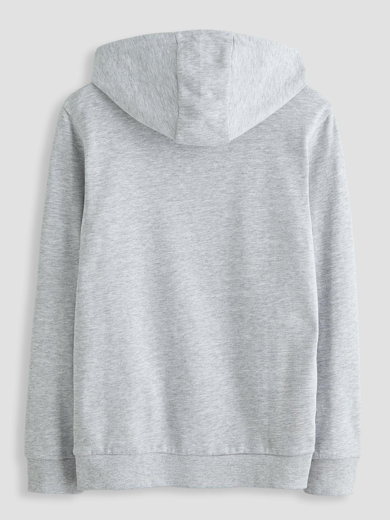 Image 2 of 4 of The Very Collection Boys Zip Through Hoodie (3-16 years) - Grey
