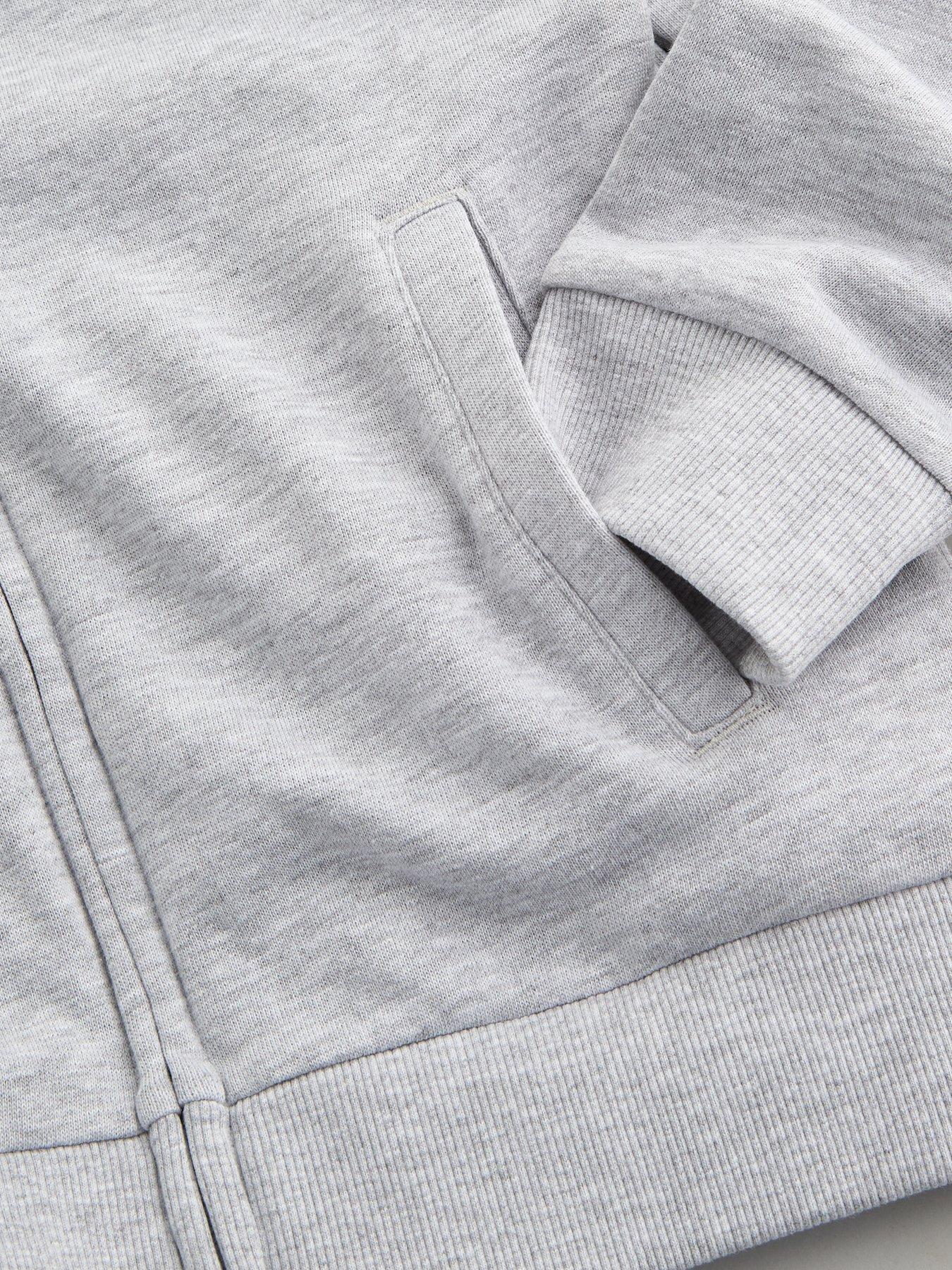 Image 3 of 4 of The Very Collection Boys Zip Through Hoodie (3-16 years) - Grey