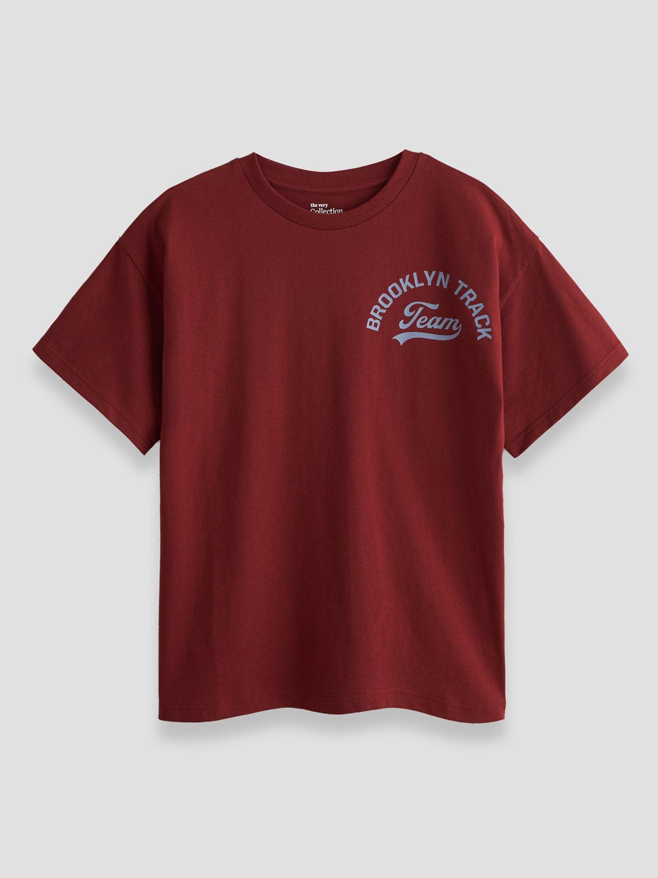 Image 2 of 5 of The Very Collection Boys Cotton Rich 5 Pack Basic T-Shirts - Multi