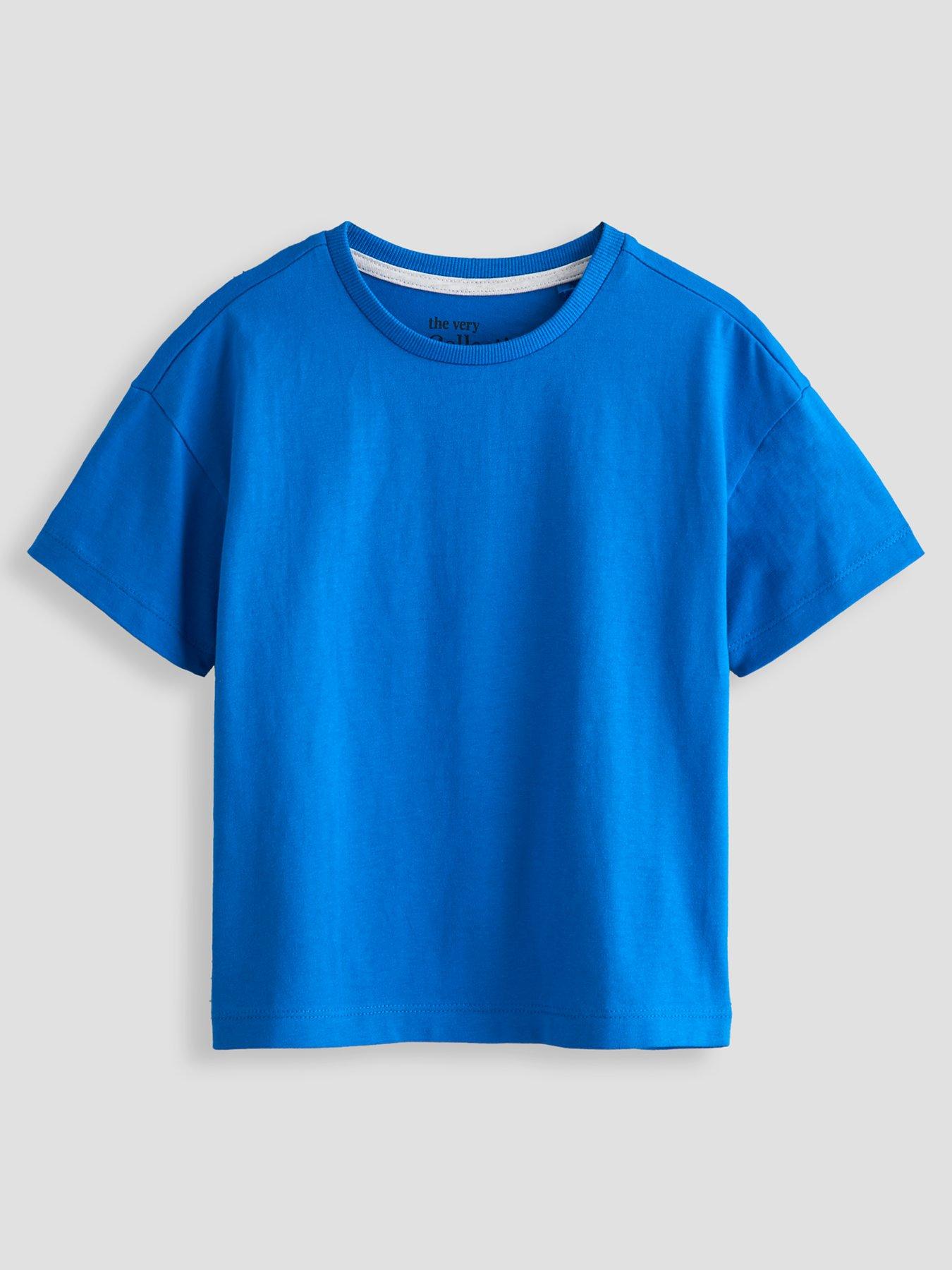 Image 3 of 5 of The Very Collection Boys 3 Pack Happy Crew Slogan Print T-shirts (9 months - 7 years) - Multi
