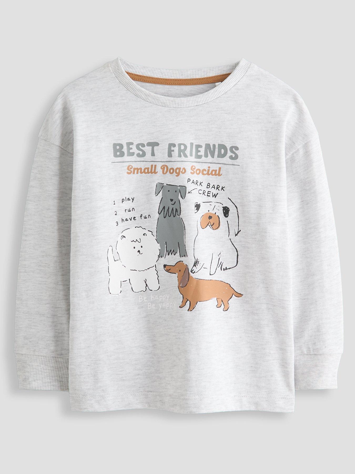 Image 3 of 5 of The Very Collection Boys Best Friend Dog 2 Pack T-shirt (9 months - 7 years) - Multi