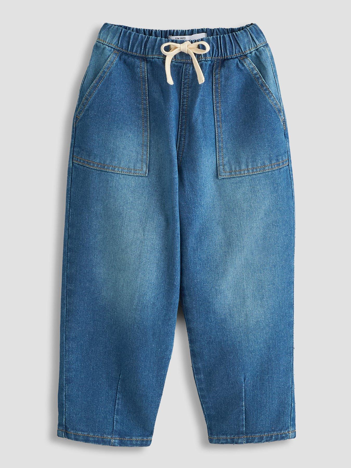 The Very Collection Boys Straight Leg Basic Jeans - Blue