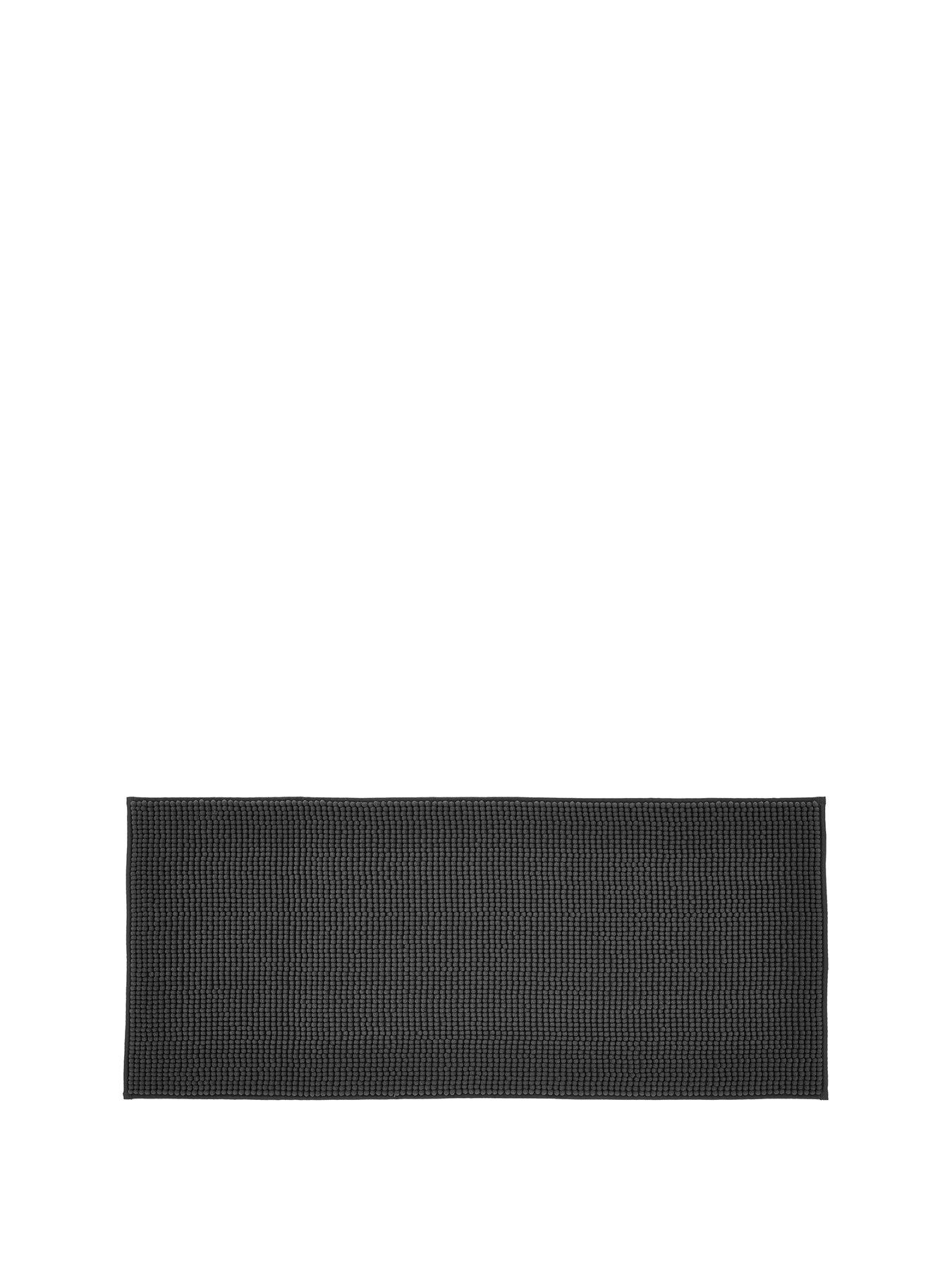 Image 2 of 4 of Catherine Lansfield Catherine Lansfield Bobble Bath Mat Bath Mat 50 X 120 Charcoal