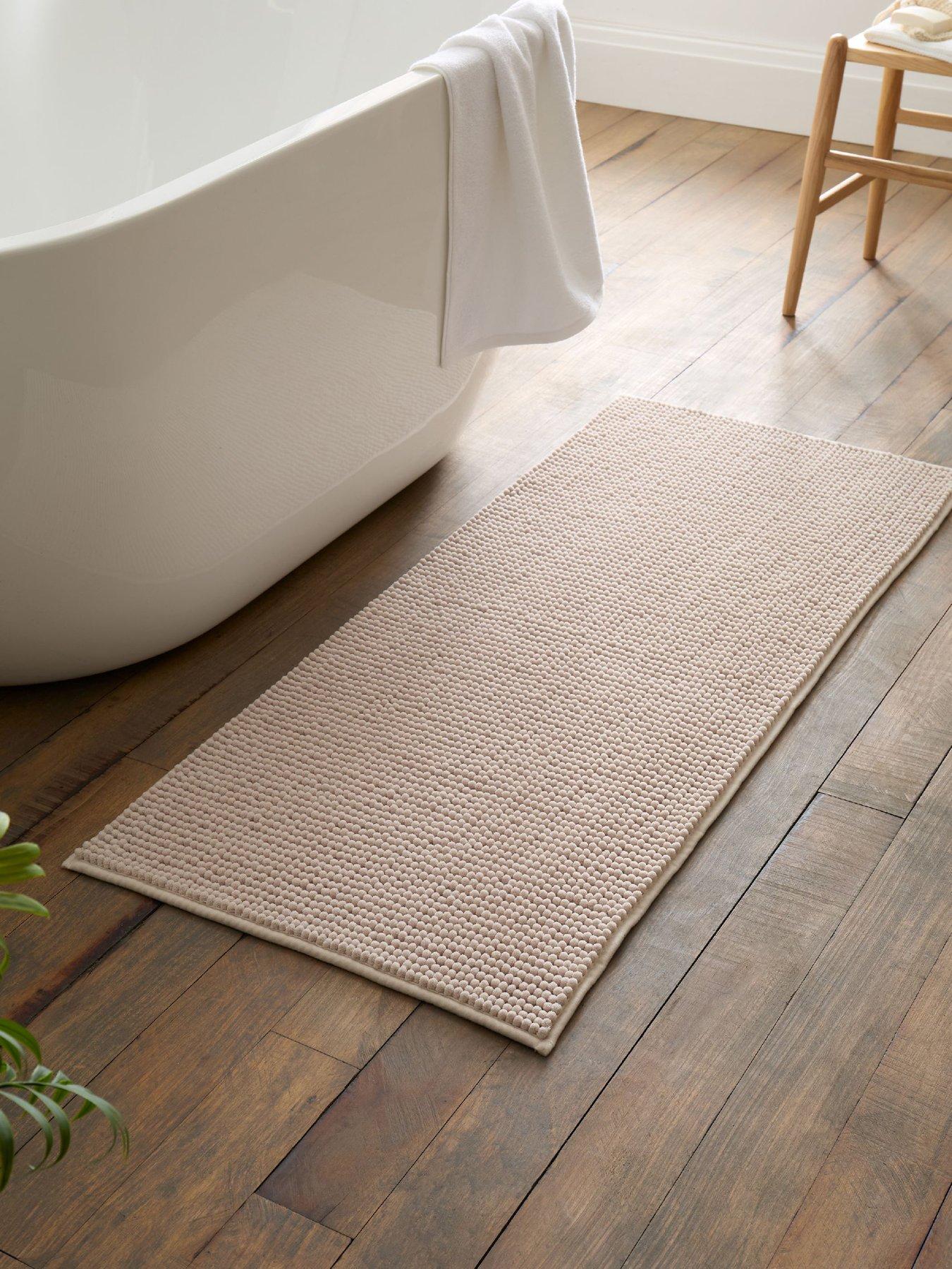 Catherine Lansfield Bobble Bath Mat Collection 50 X 120