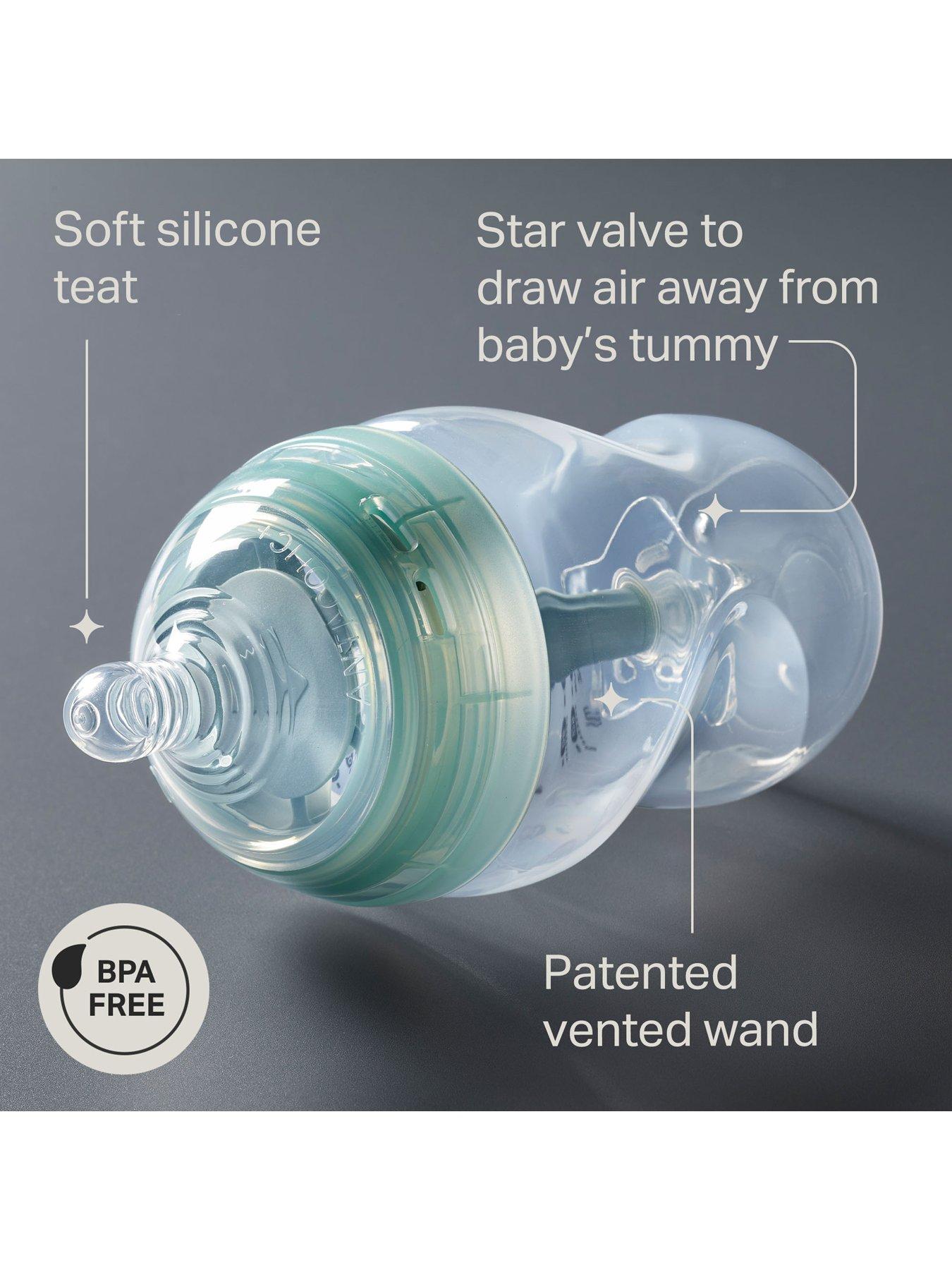 Image 3 of 6 of Tommee Tippee Advanced Anti- Colic 3 x 150ml Feeding Bottles