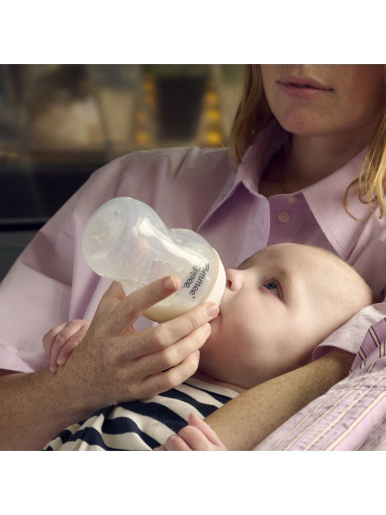 Image 2 of 6 of Tommee Tippee Natural Start 3 x 150ml Feeding Bottles