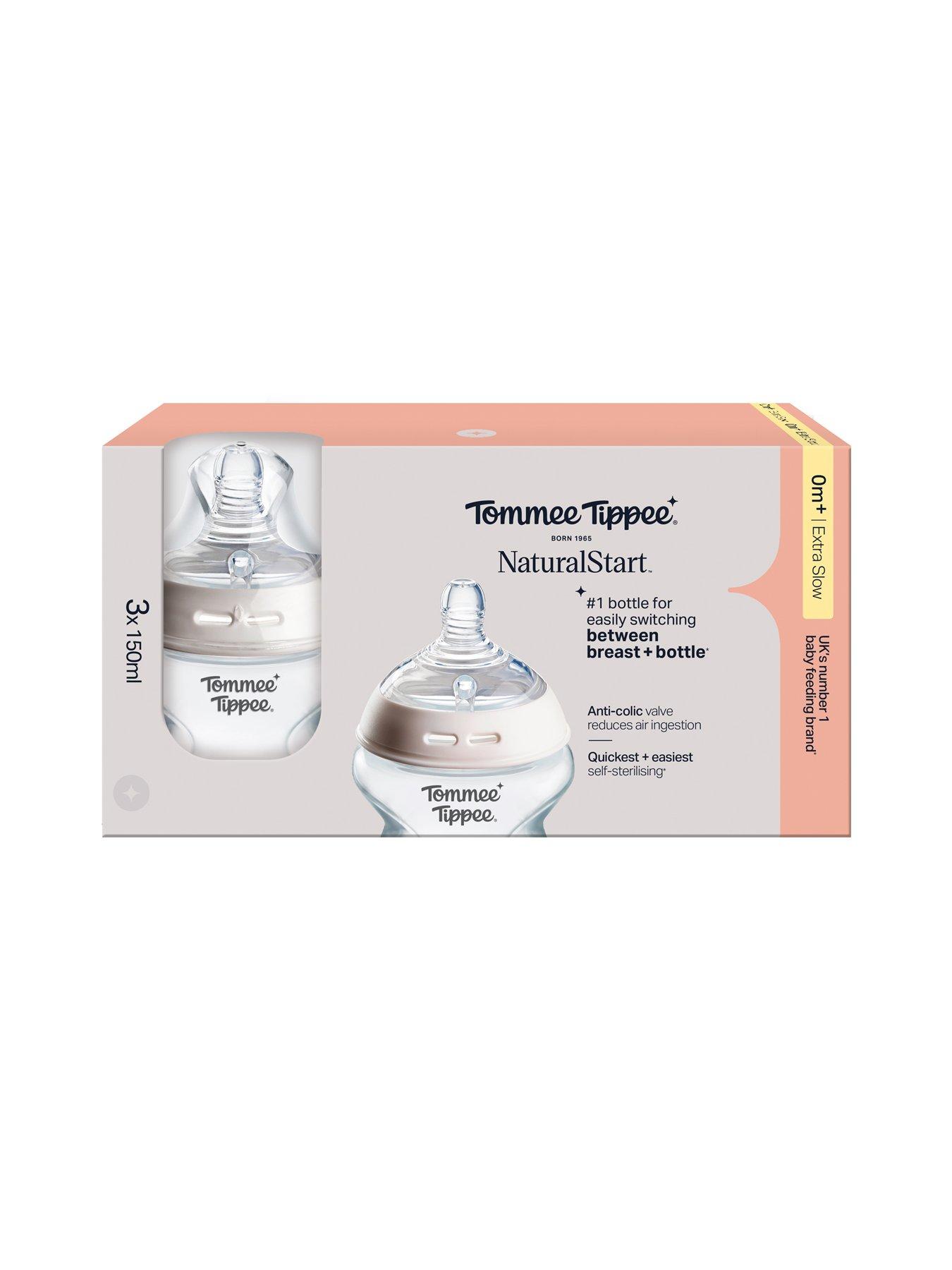 Image 6 of 6 of Tommee Tippee Natural Start 3 x 150ml Feeding Bottles